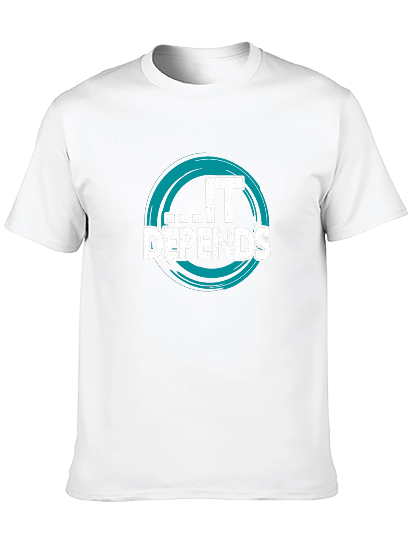 IT Depends Graphic Tee - Funny Tech T-Shirt