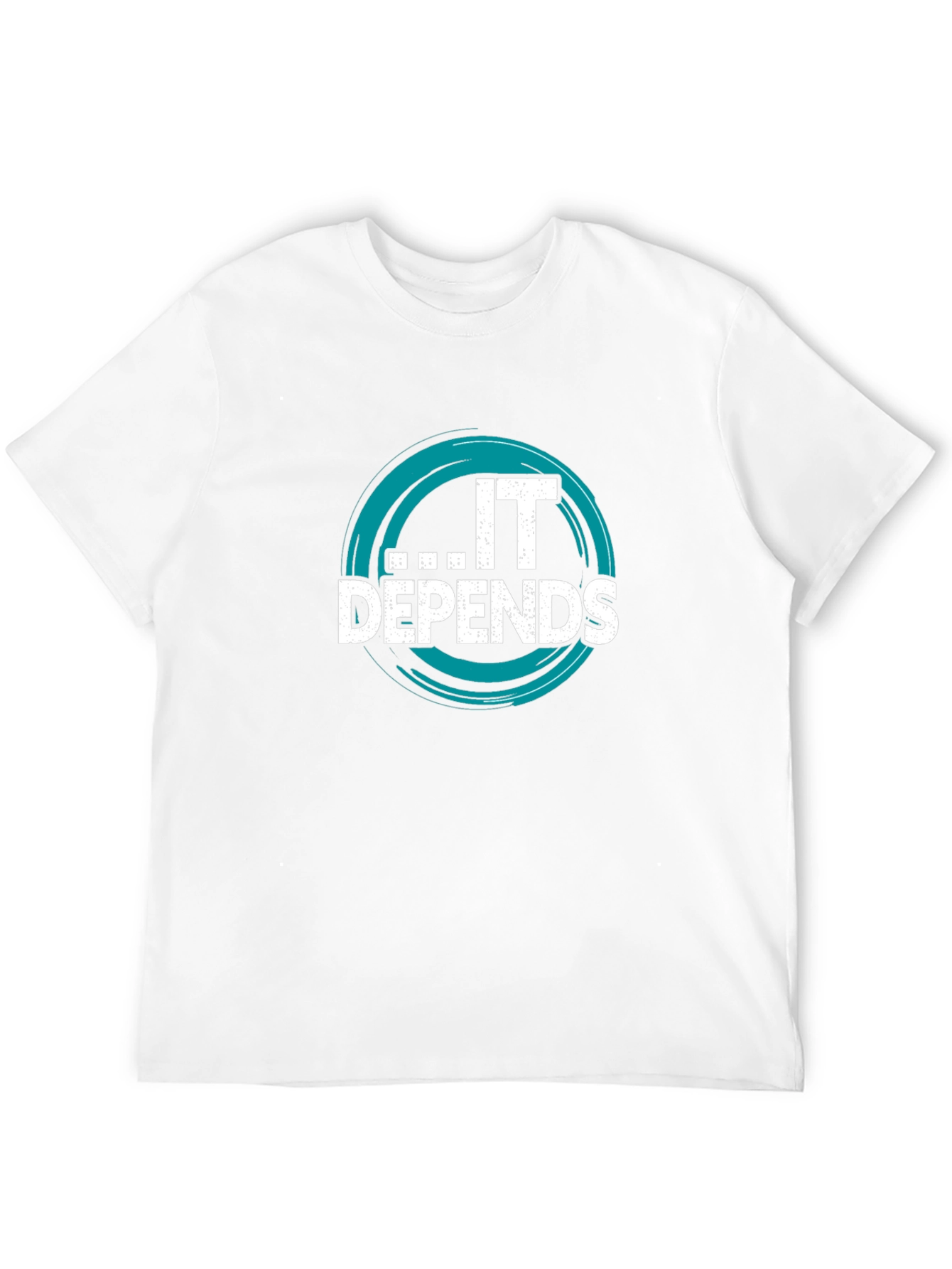 IT Depends Graphic Tee - Funny Tech T-Shirt