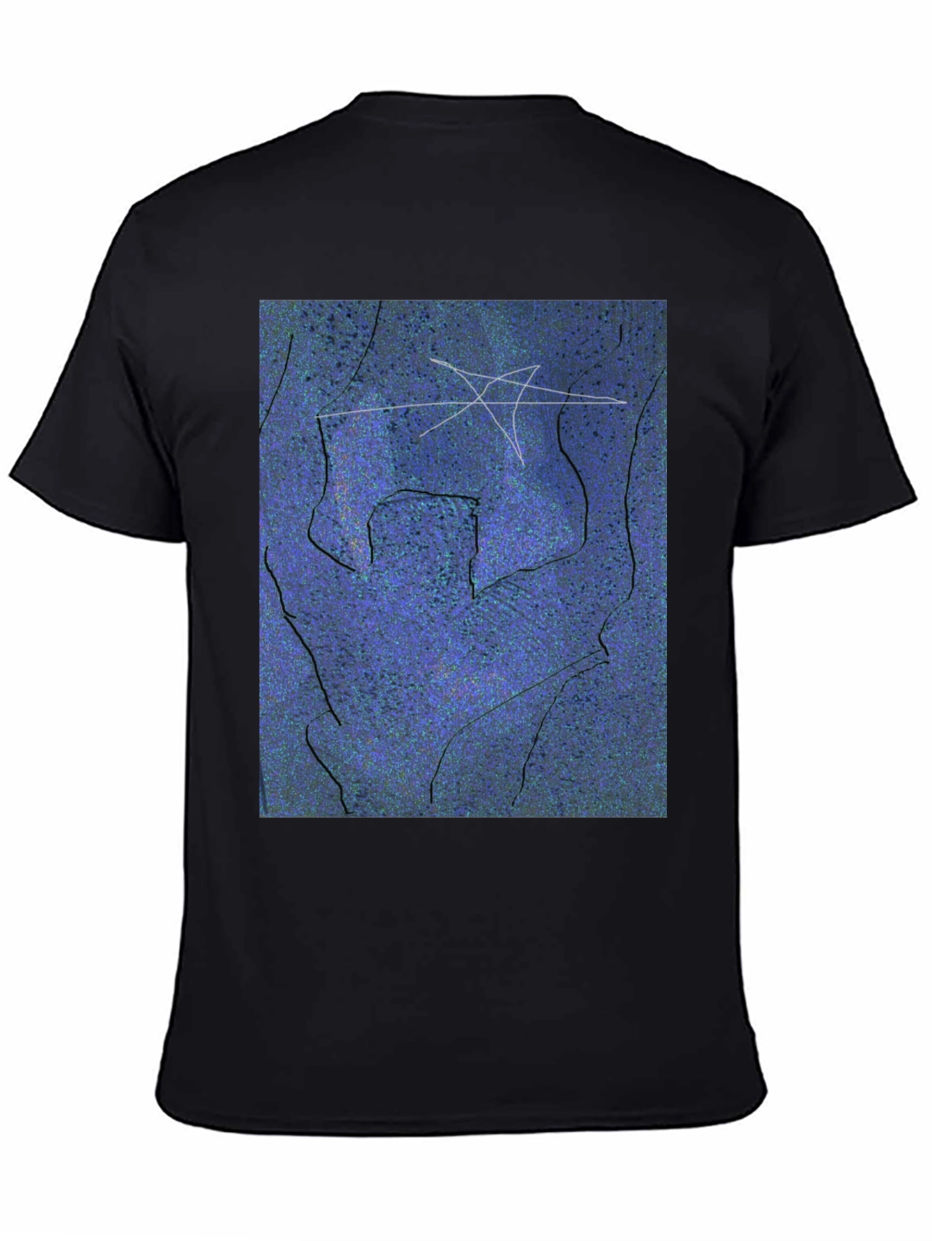 Abstract Art Graphic Tee - Modern Casual Style