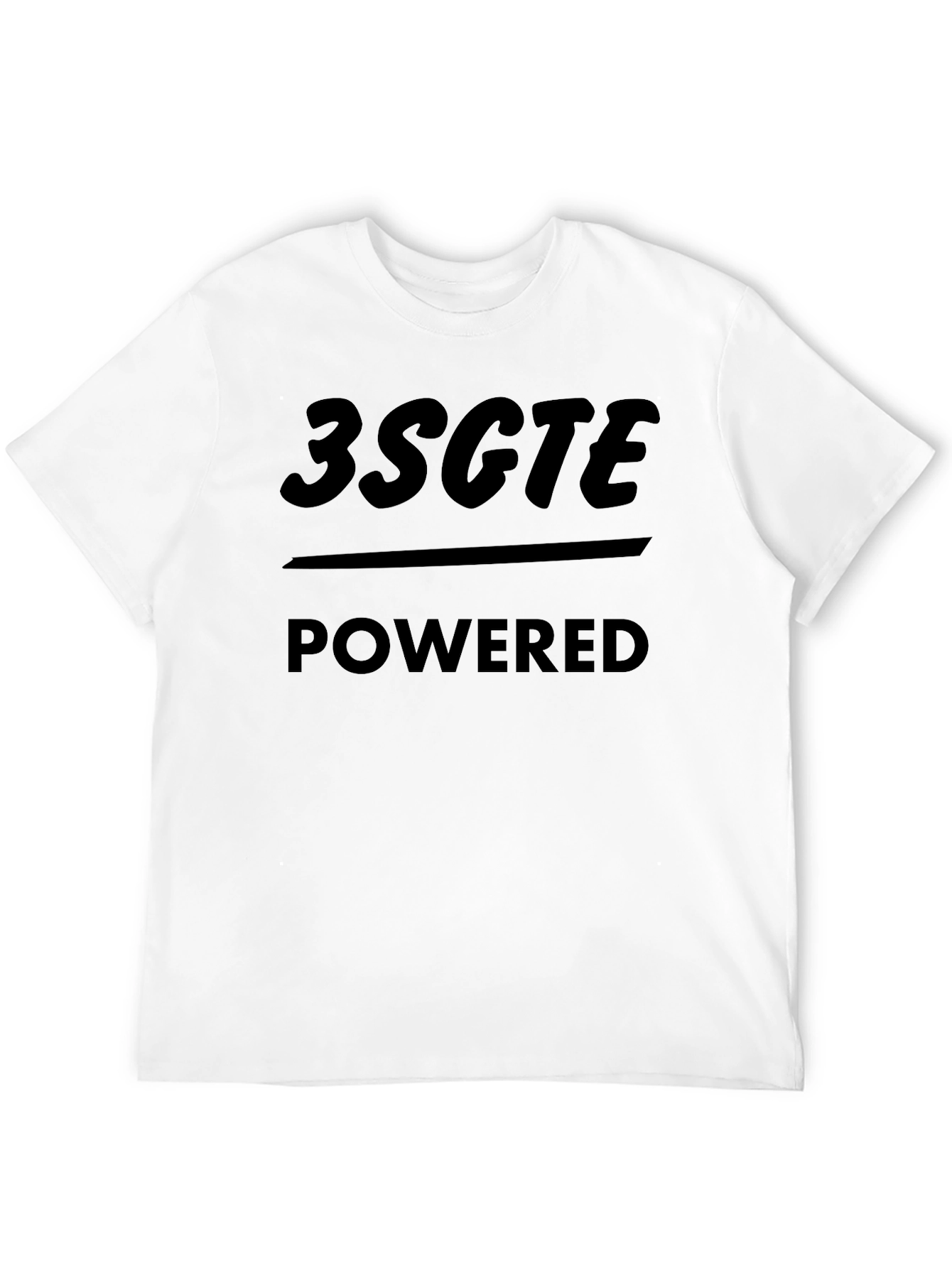 3SGTE Powered Graphic Tee - Black T-Shirt