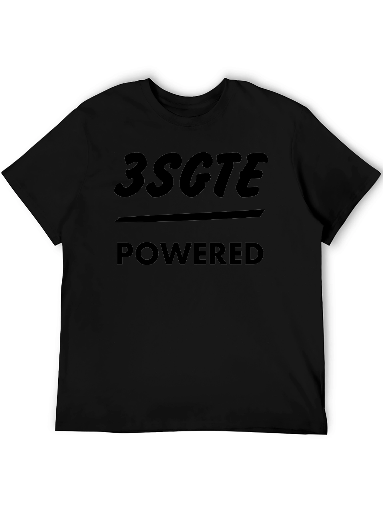3SGTE Powered Graphic Tee - Black T-Shirt