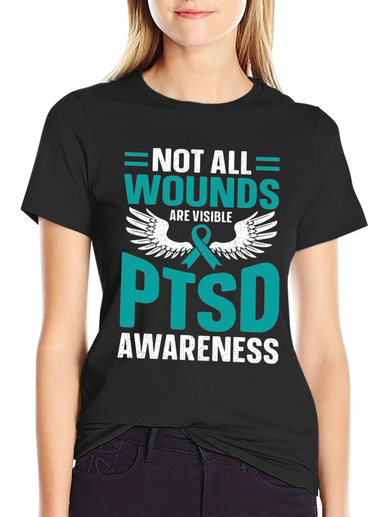 PTSD Awareness T-Shirt: Not All Wounds Are Visible