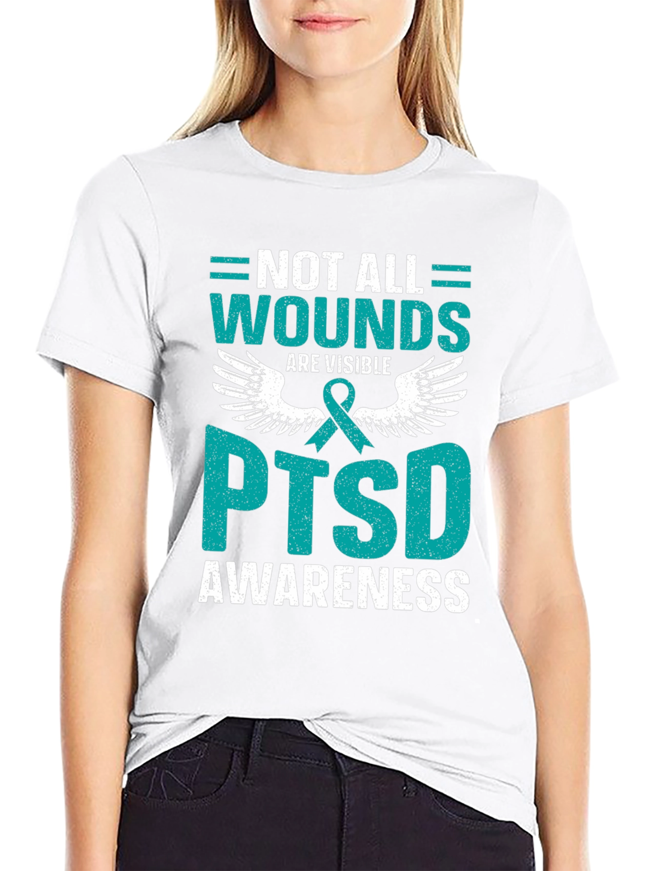 PTSD Awareness T-Shirt: Not All Wounds Are Visible