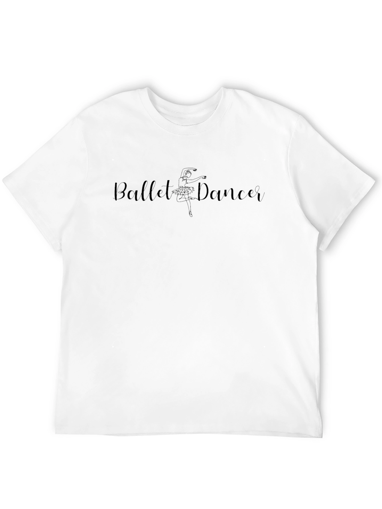 Ballet Dancer Graphic Tee - Soft Cotton Blend