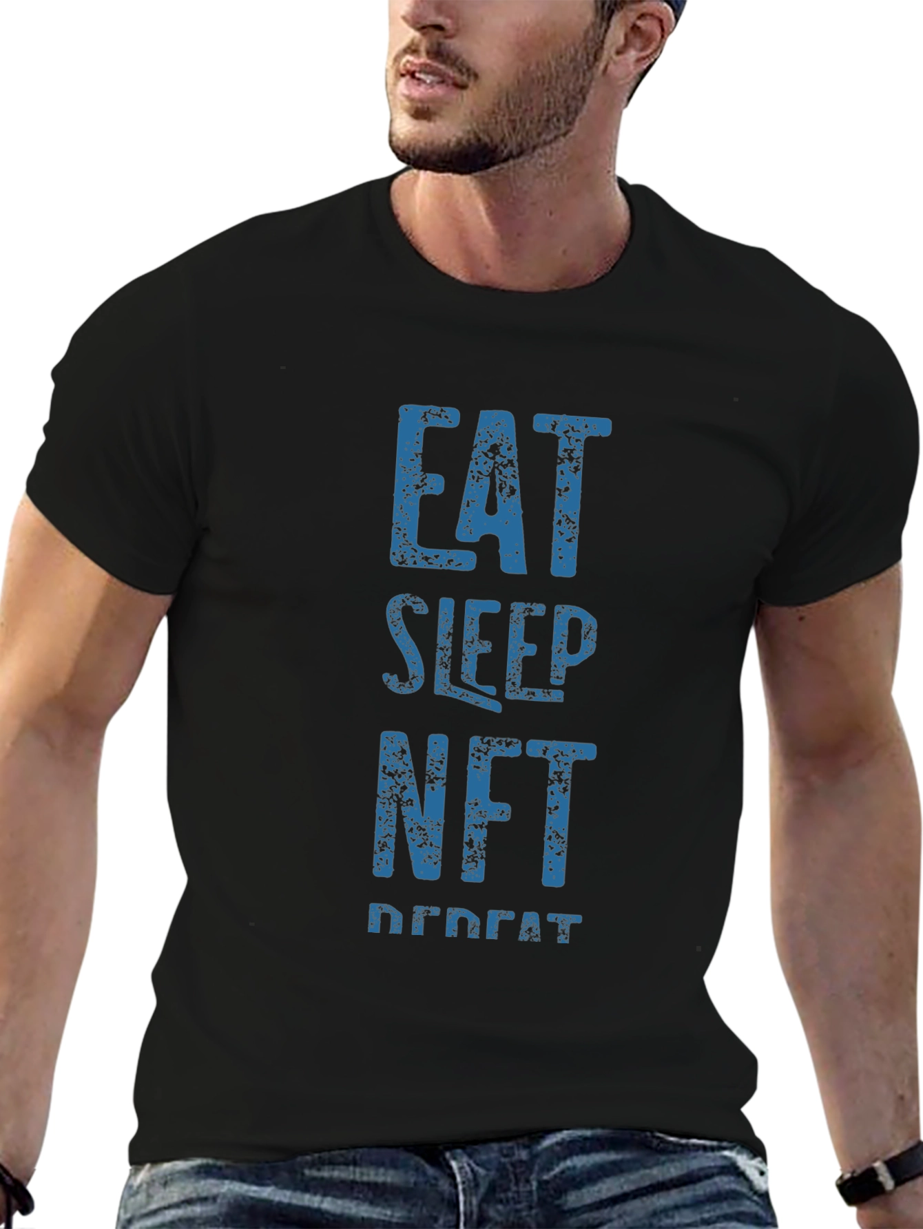 Eat Sleep NFT Repeat T-Shirt