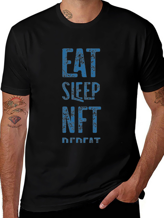 Eat Sleep NFT Repeat T-Shirt