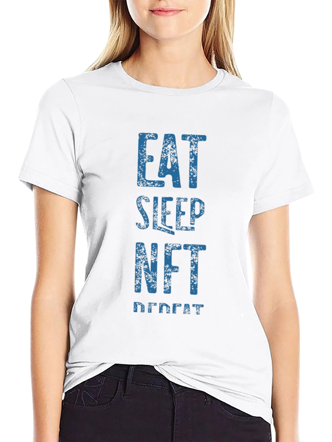 Eat Sleep NFT Repeat T-Shirt