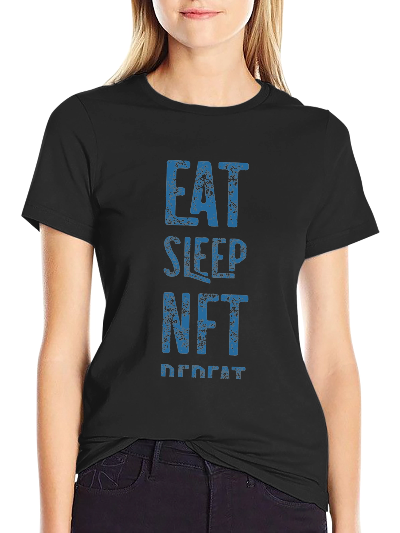 Eat Sleep NFT Repeat T-Shirt