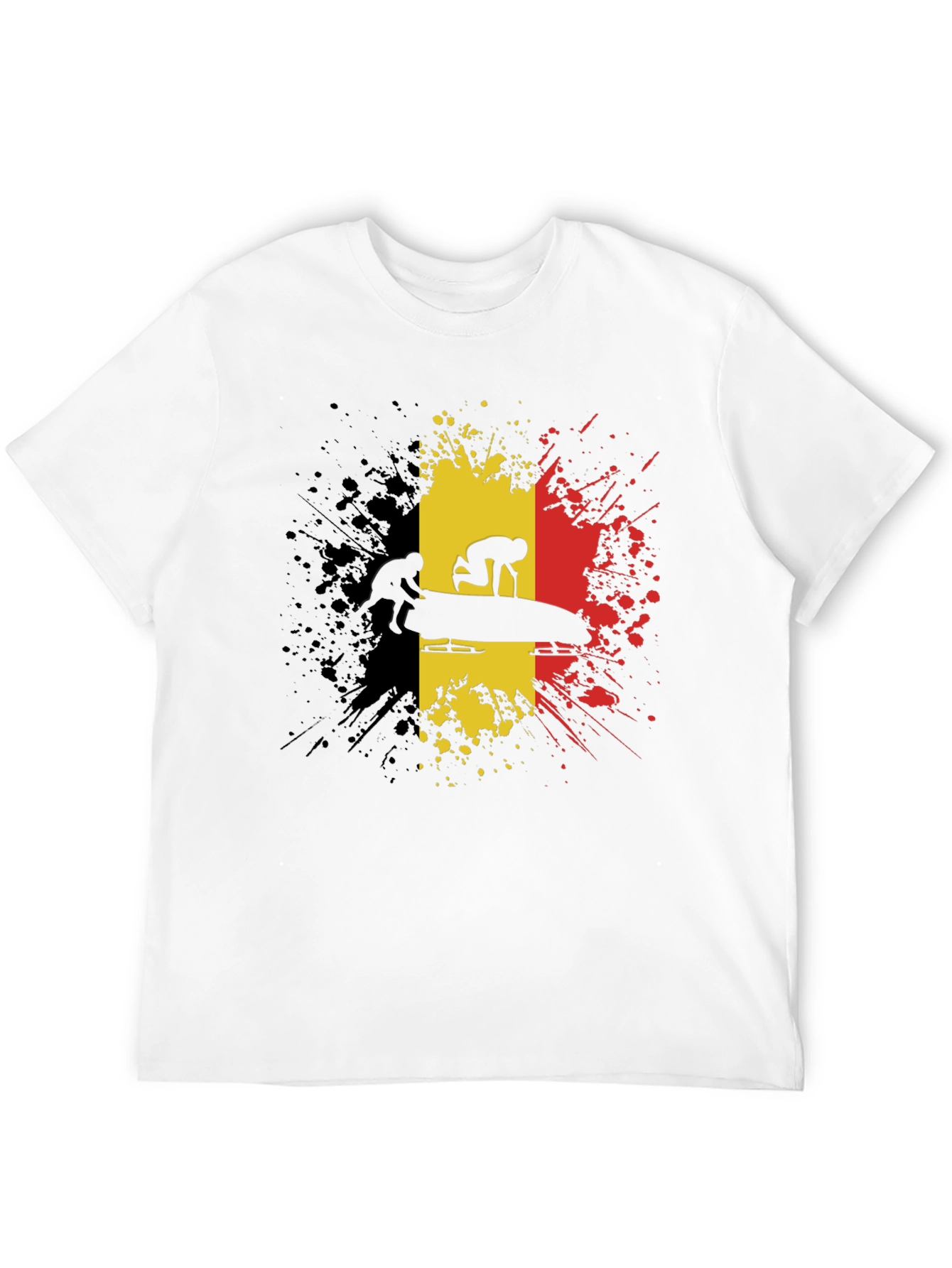 Belgium Bobsled T-Shirt - Black
