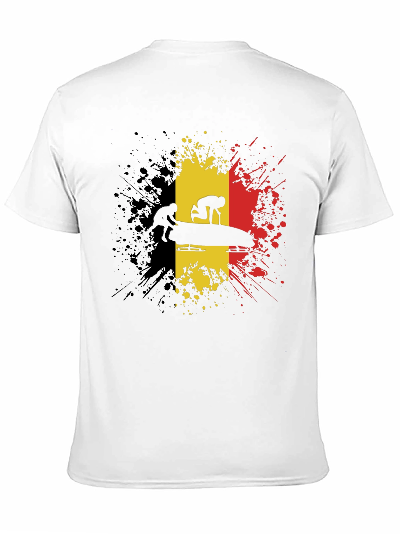 Belgium Bobsled T-Shirt - Black