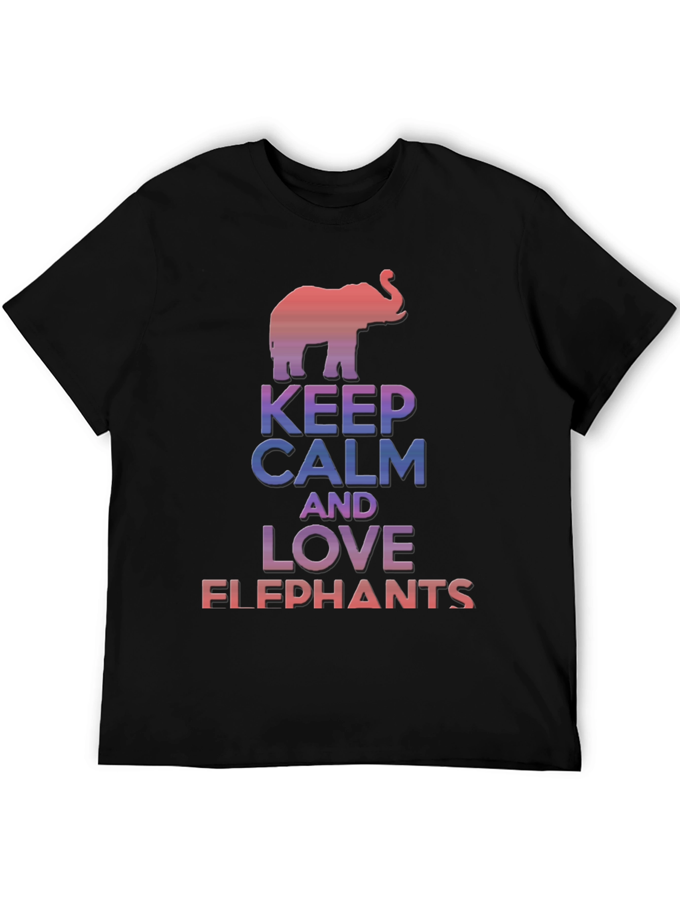 Keep Calm Love Elephants T-Shirt