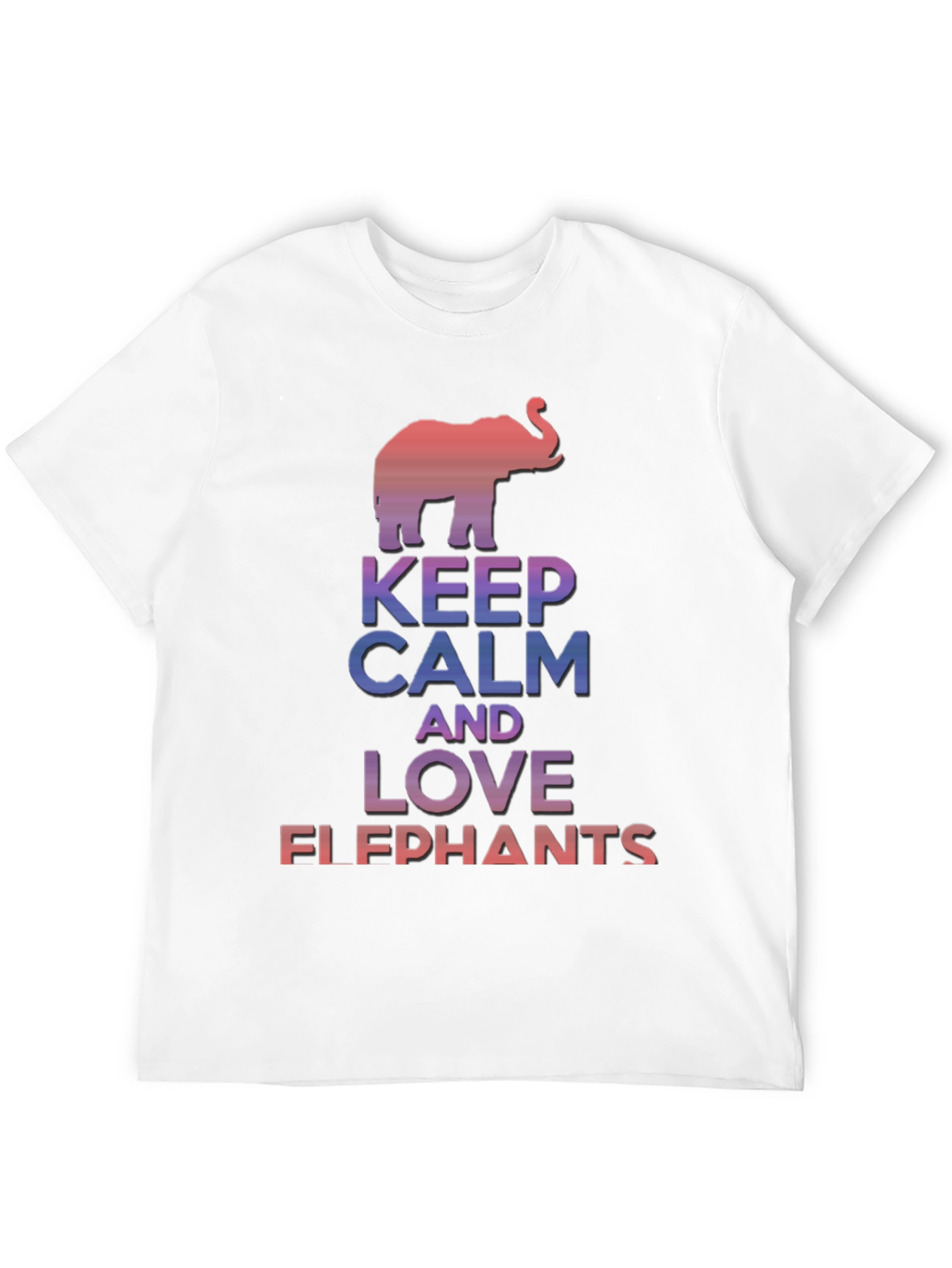 Keep Calm Love Elephants T-Shirt