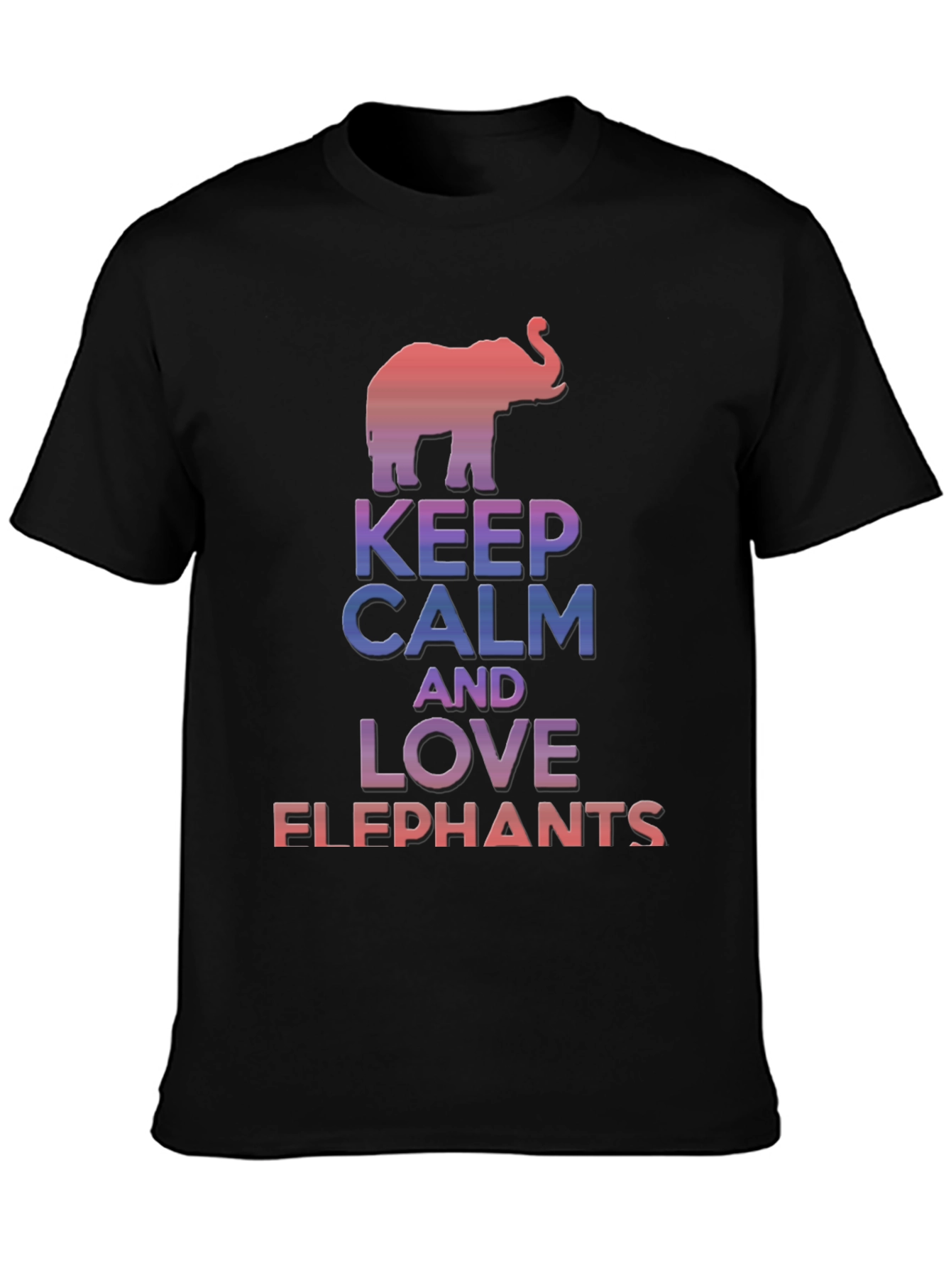 Keep Calm Love Elephants T-Shirt