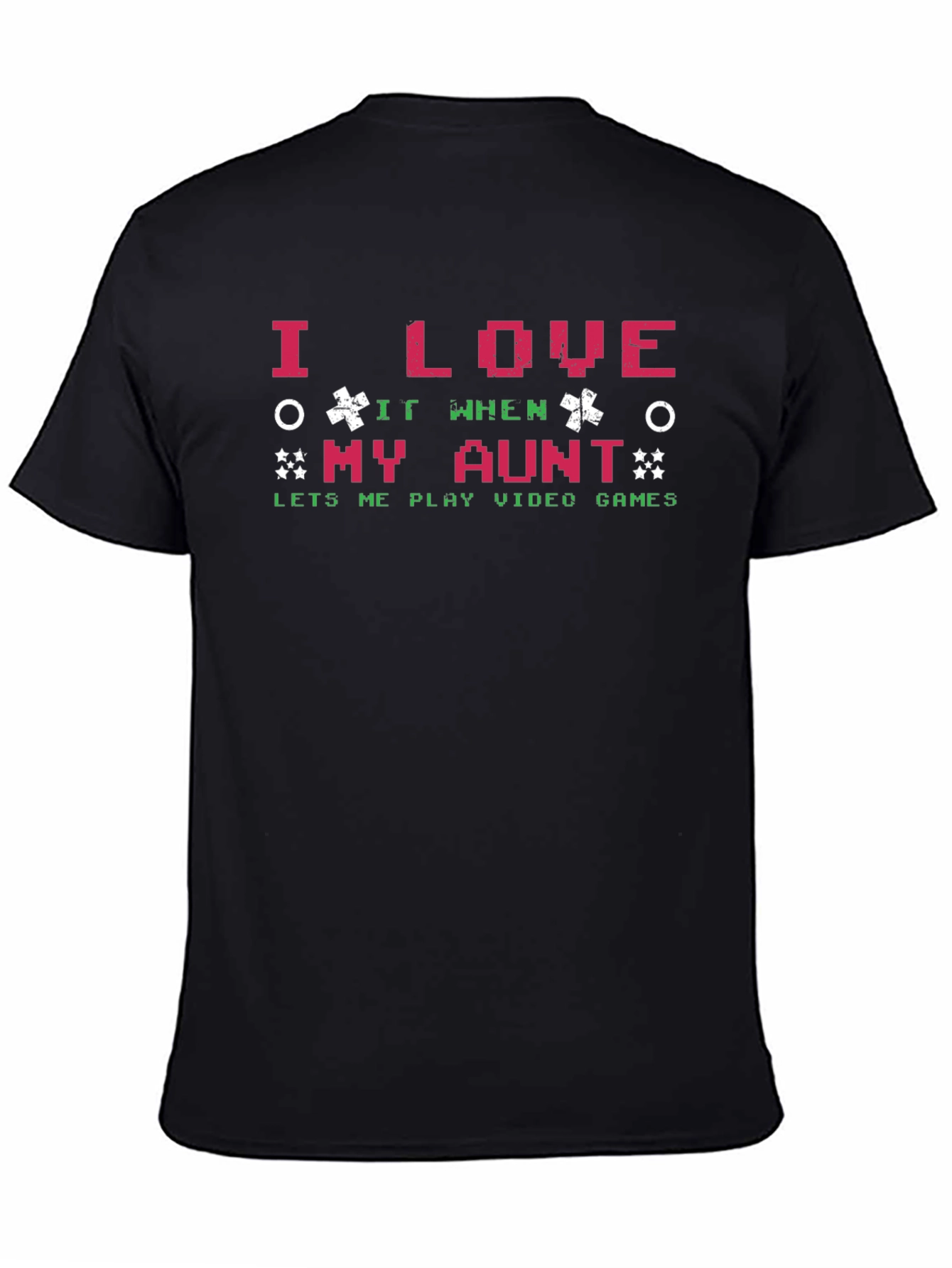 I Love My Aunt Video Game Graphic Tee