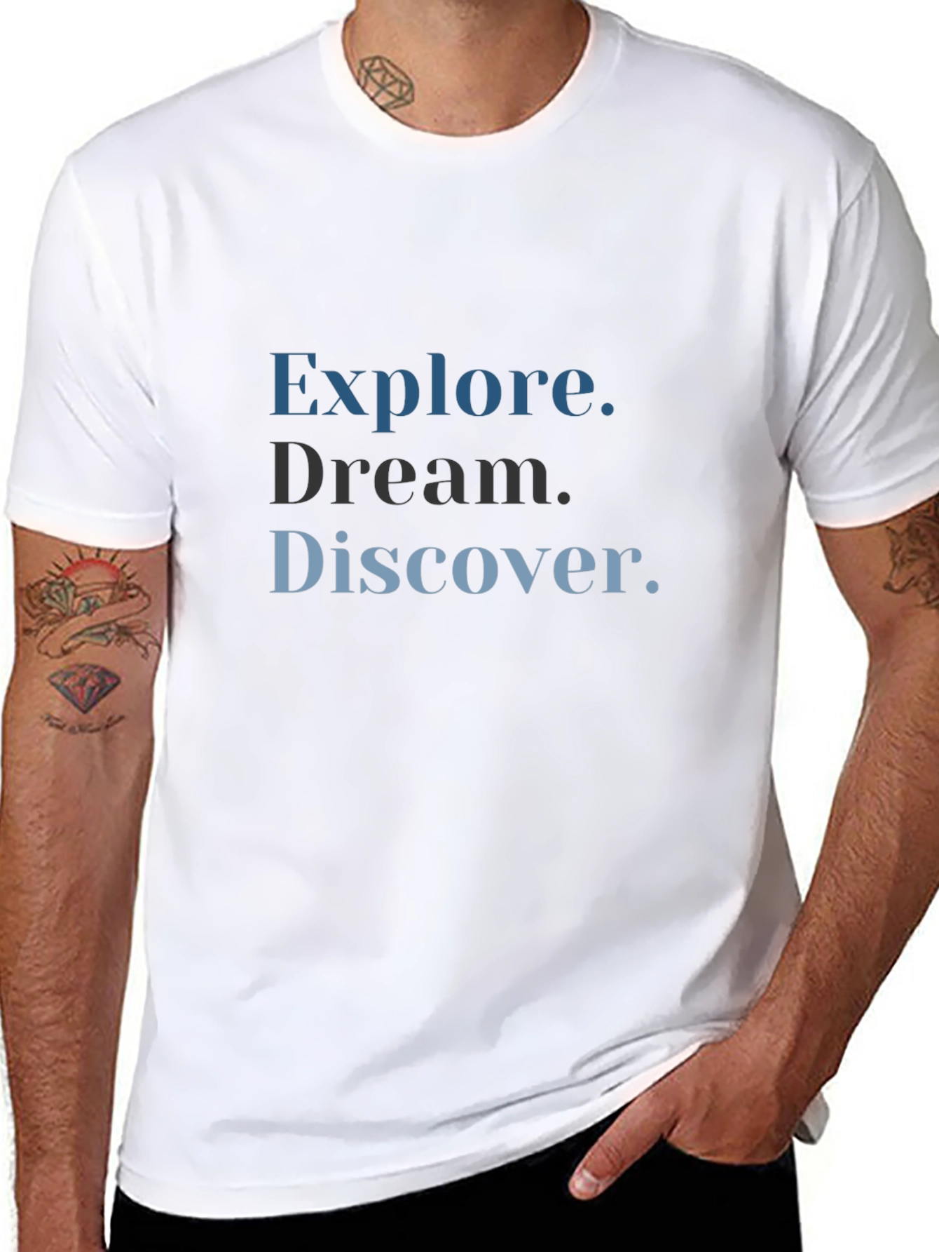 Explore Dream Discover Graphic Tee