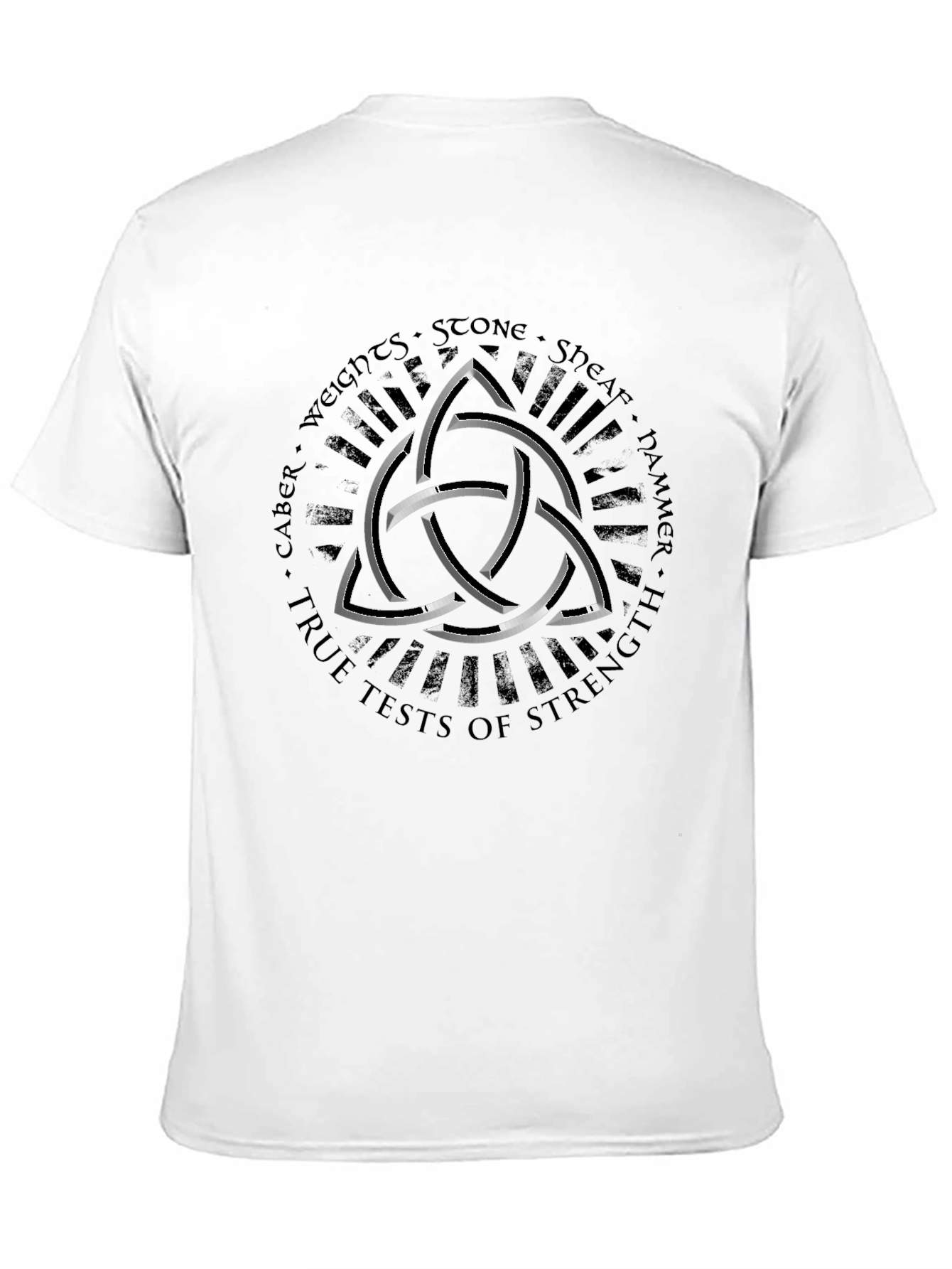 True Tests of Strength Celtic Knot Black T-Shirt