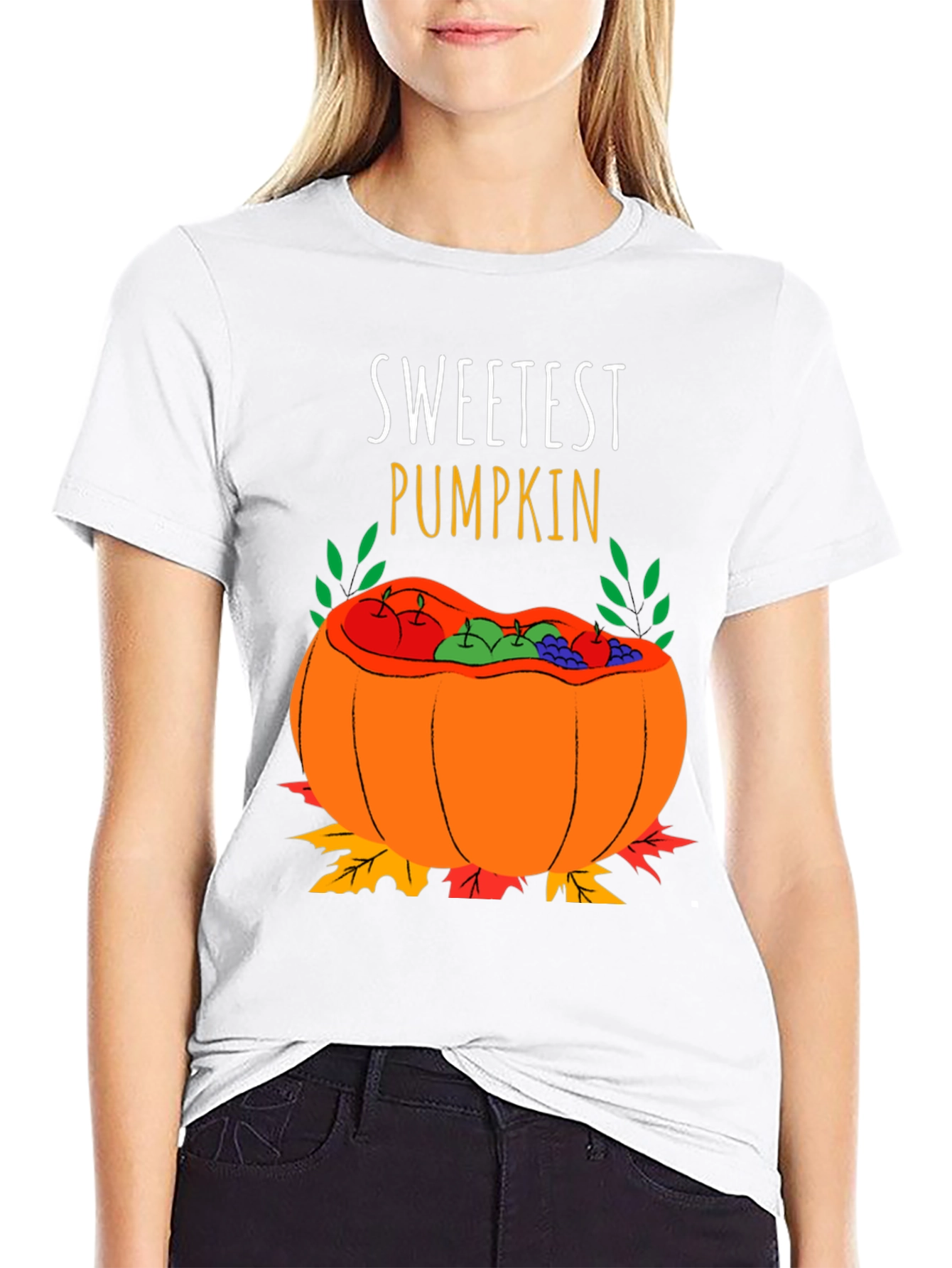 Sweetest Pumpkin Graphic Tee - Fall Vibes