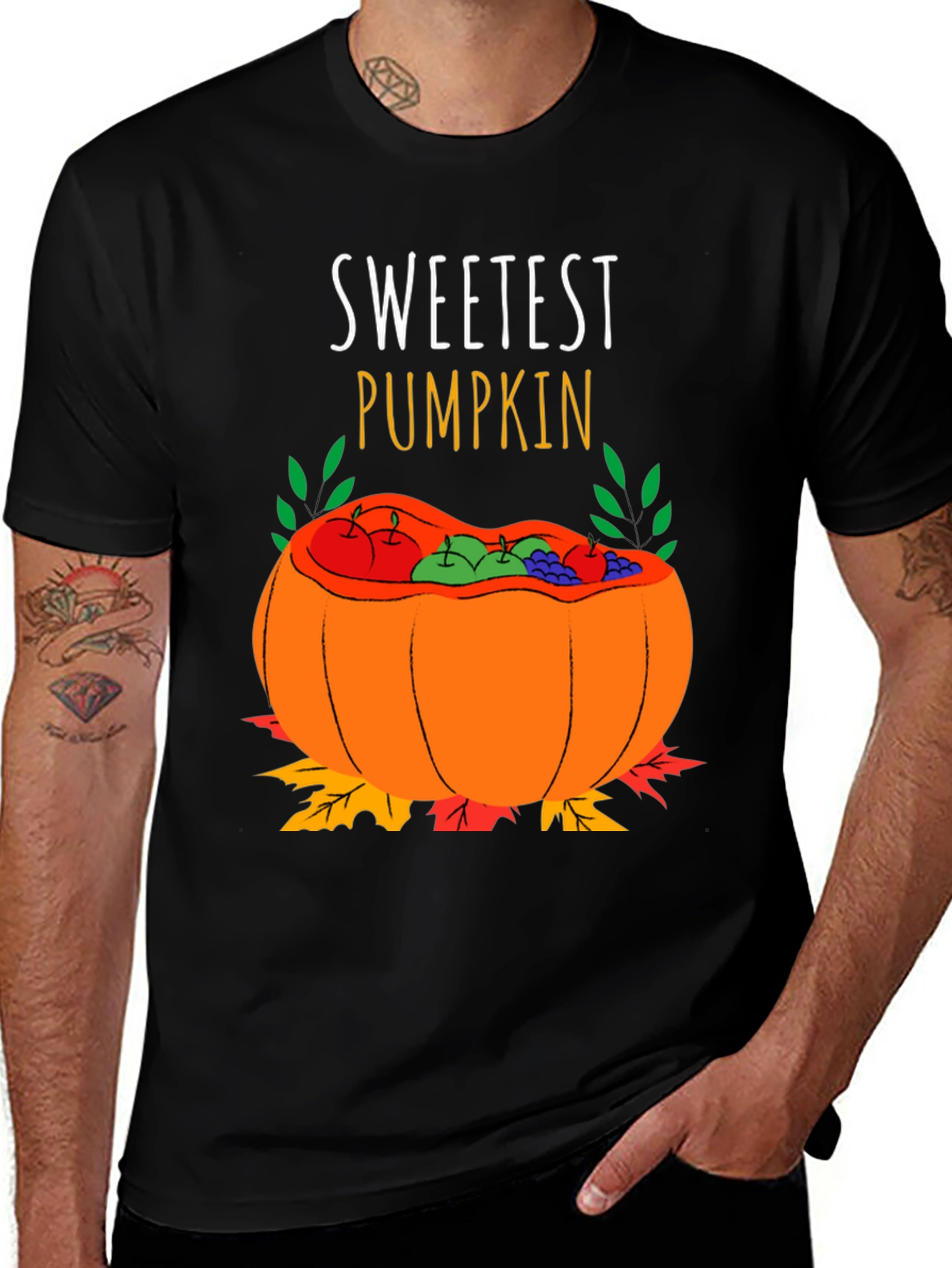 Sweetest Pumpkin Graphic Tee - Fall Vibes