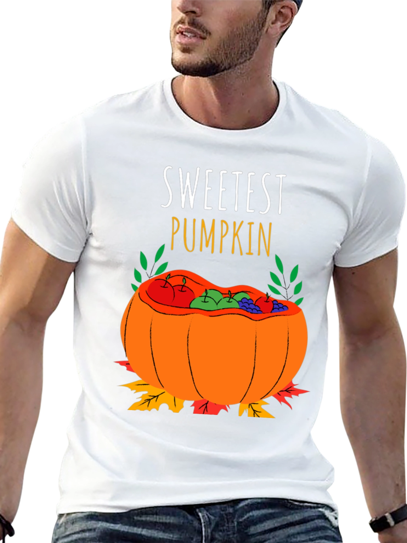 Sweetest Pumpkin Graphic Tee - Fall Vibes