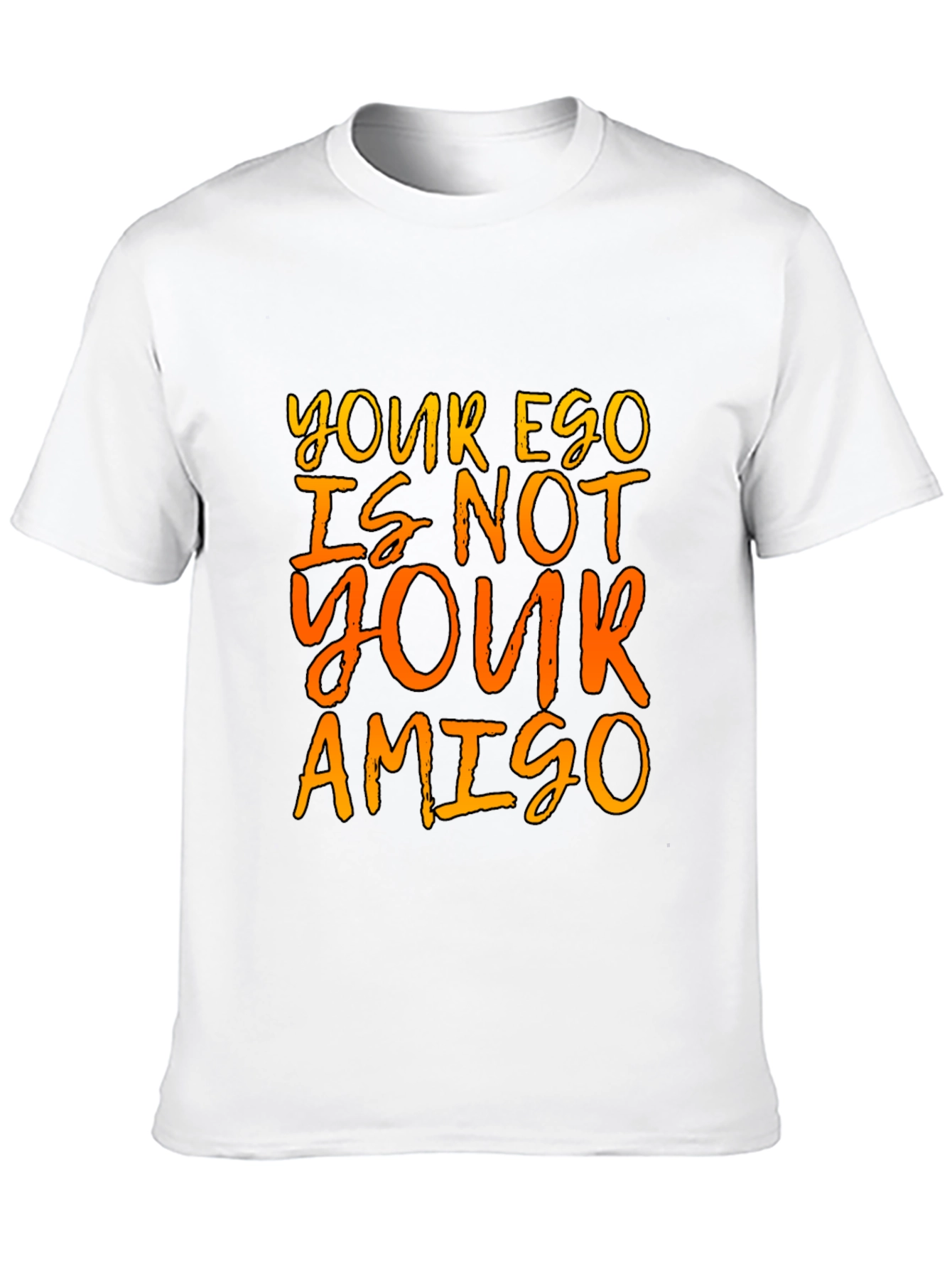 Ego Amigo Graphic Tee - Black Cotton T-Shirt