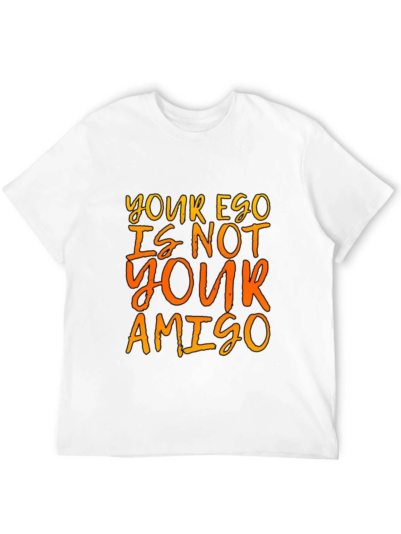 Ego Amigo Graphic Tee - Black Cotton T-Shirt