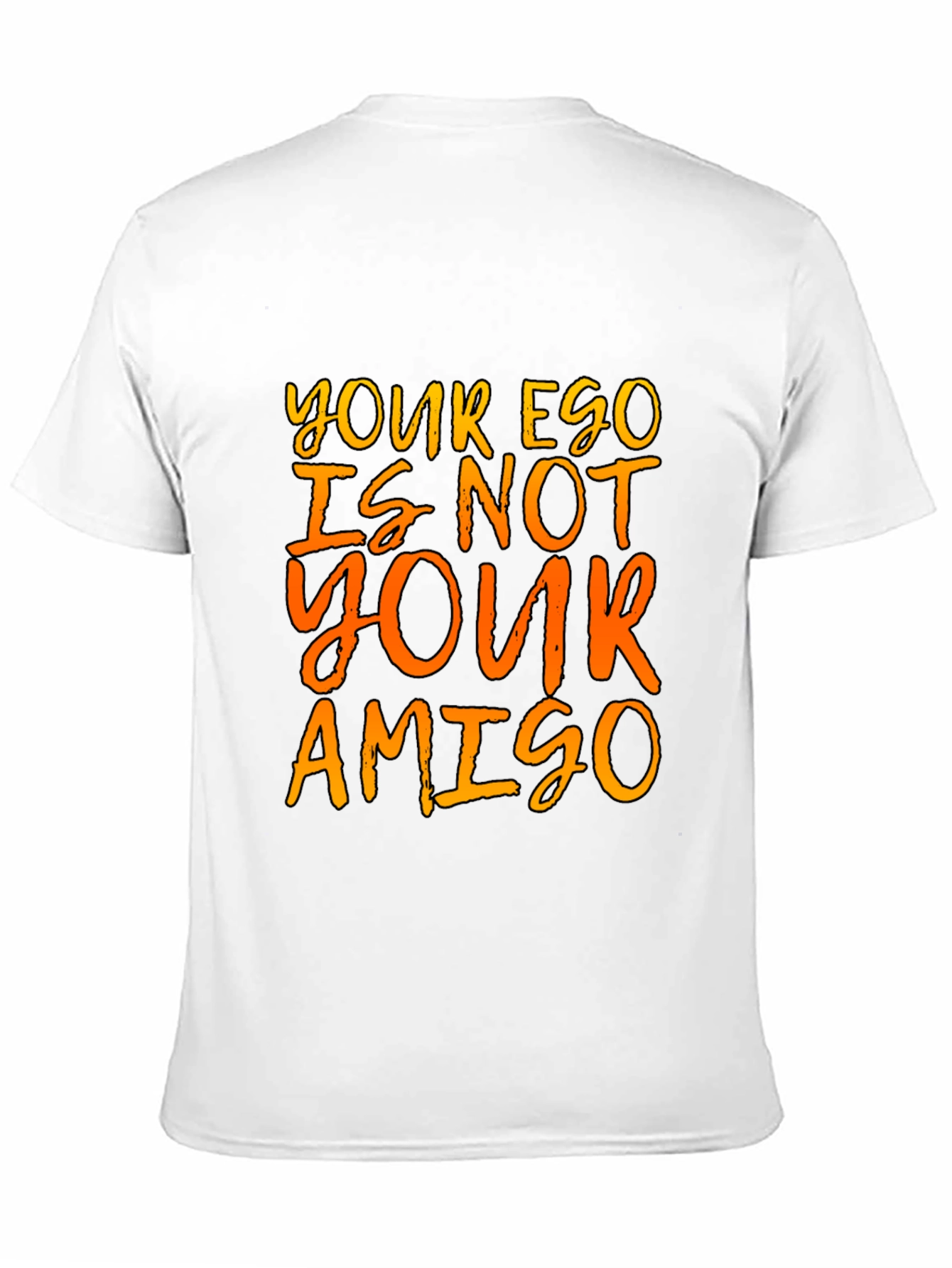 Ego Amigo Graphic Tee - Black Cotton T-Shirt