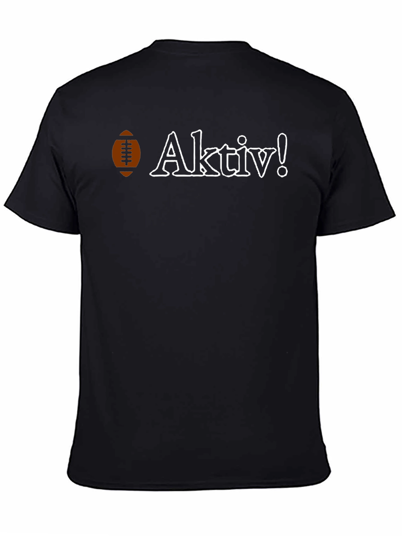 Aktiv! Football Style Graphic Tee - Stylish Casual Wear