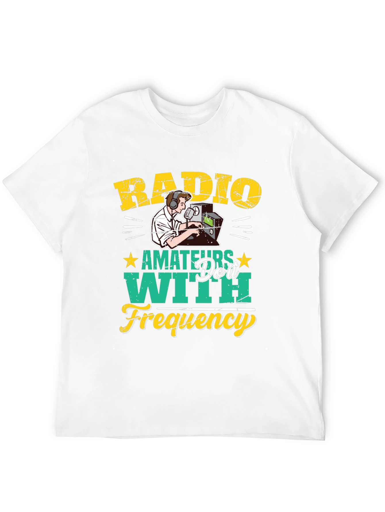 Radio Amateurs With Frequency T-Shirt
