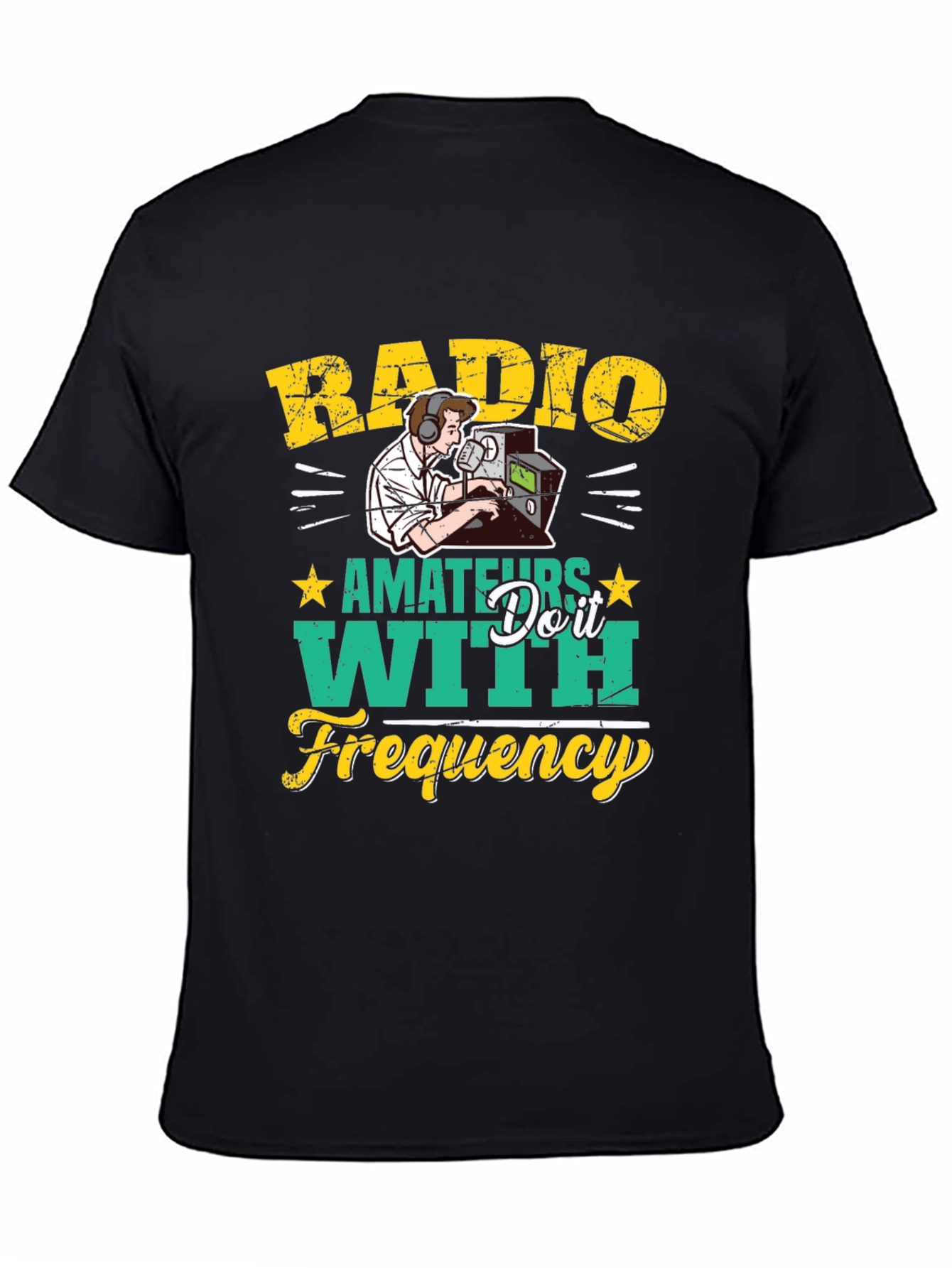 Radio Amateurs With Frequency T-Shirt