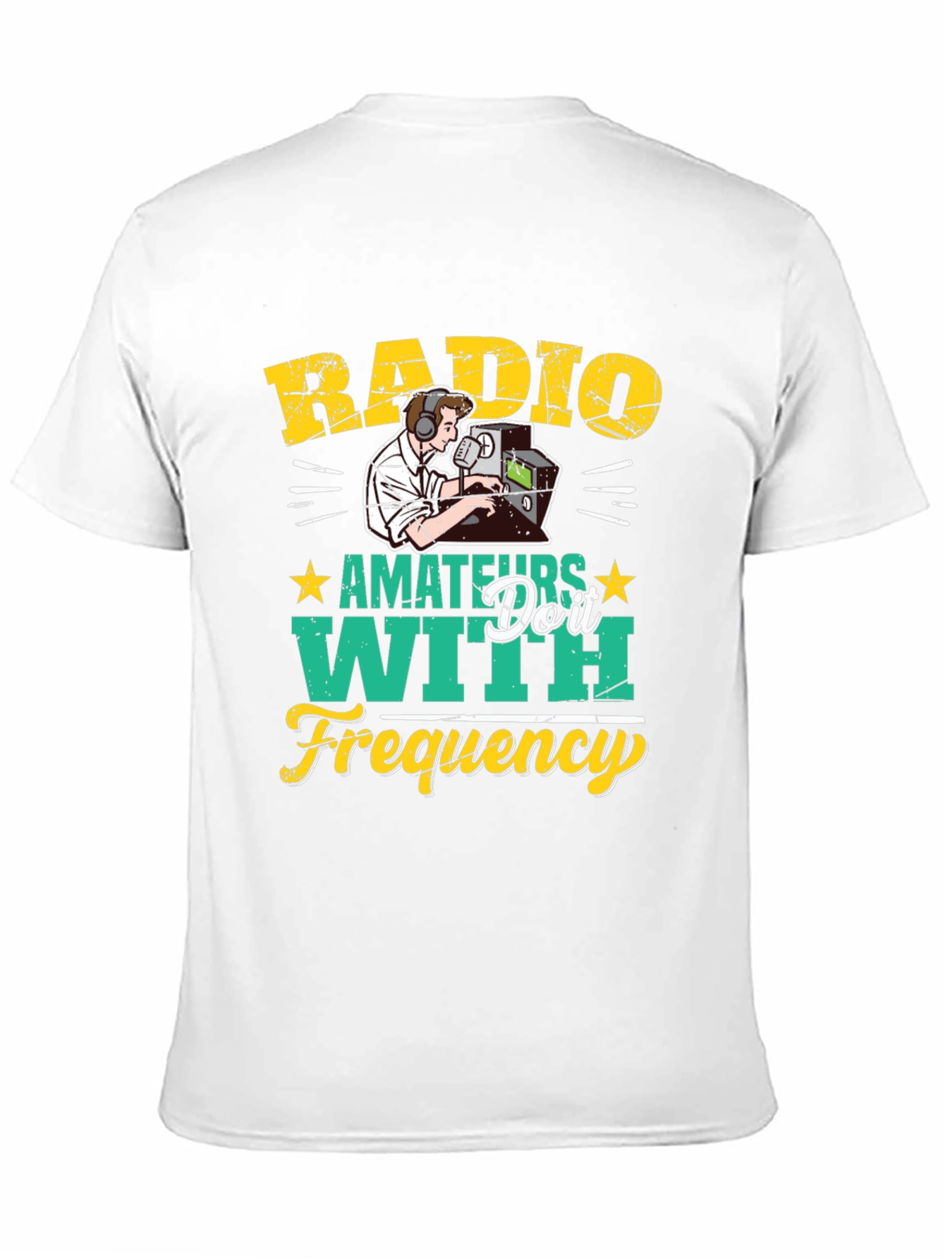 Radio Amateurs With Frequency T-Shirt