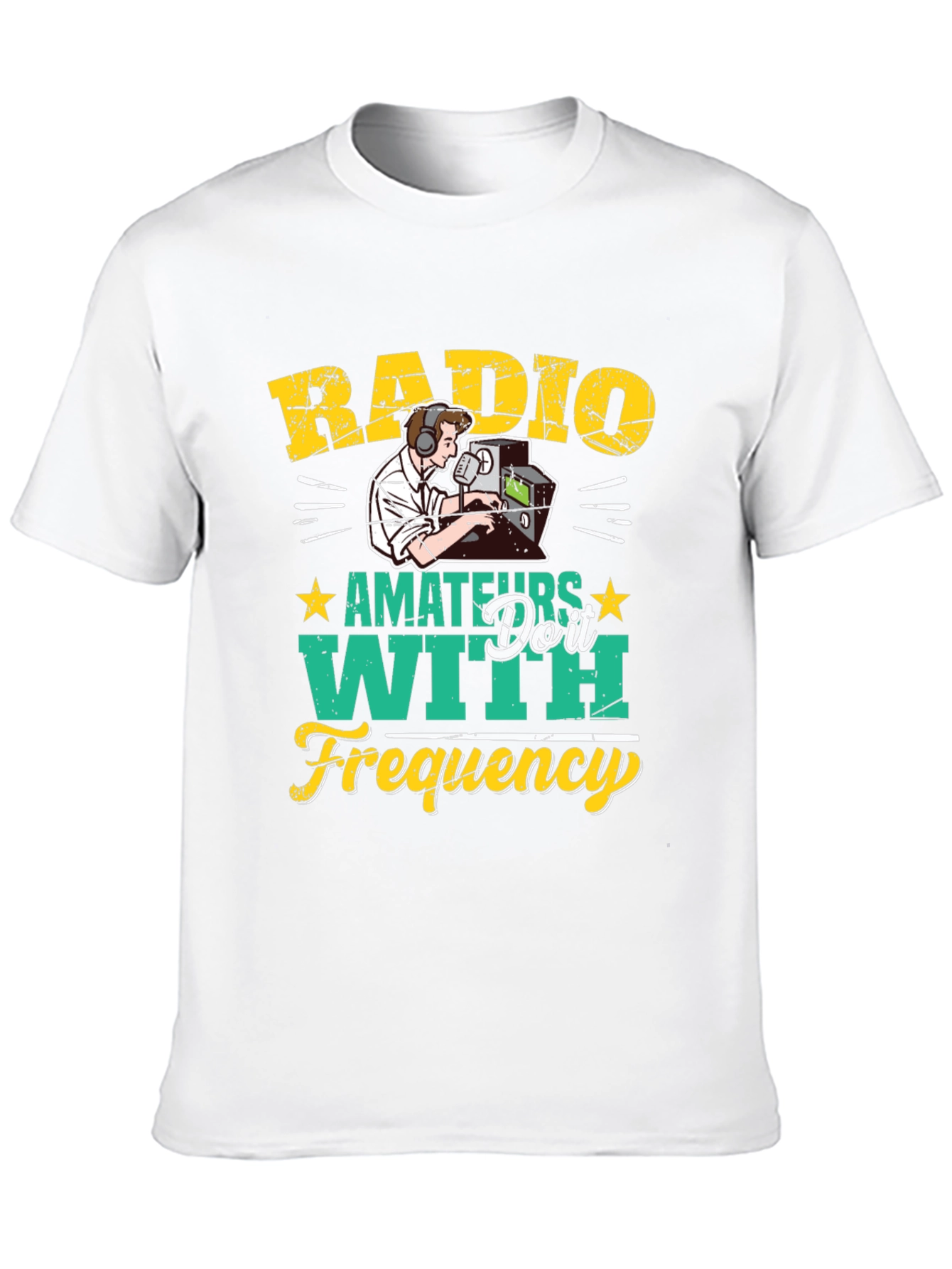 Radio Amateurs With Frequency T-Shirt
