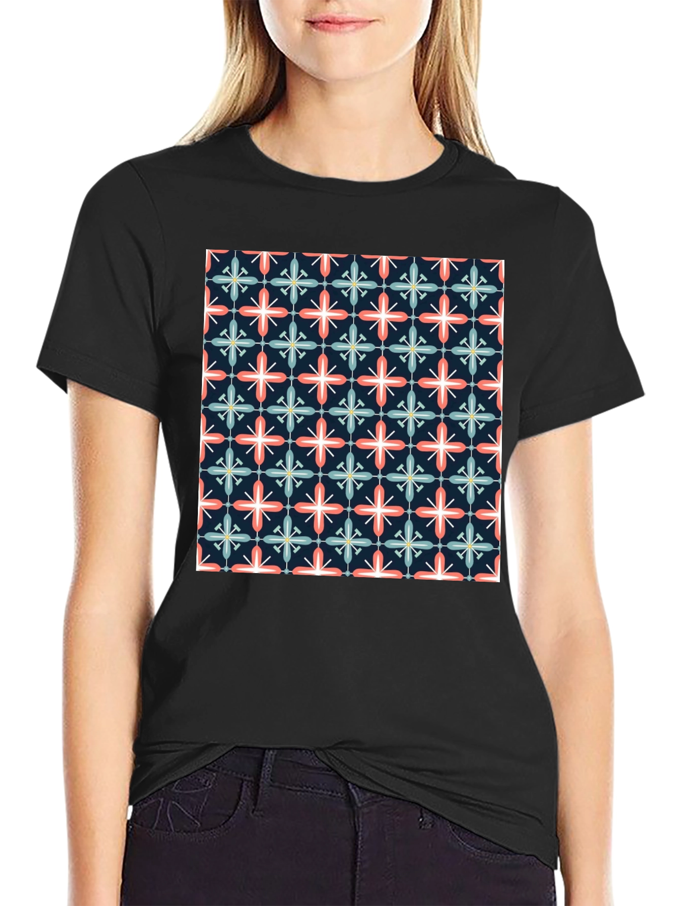 Floral Pattern T-Shirt: Stylish & Unique