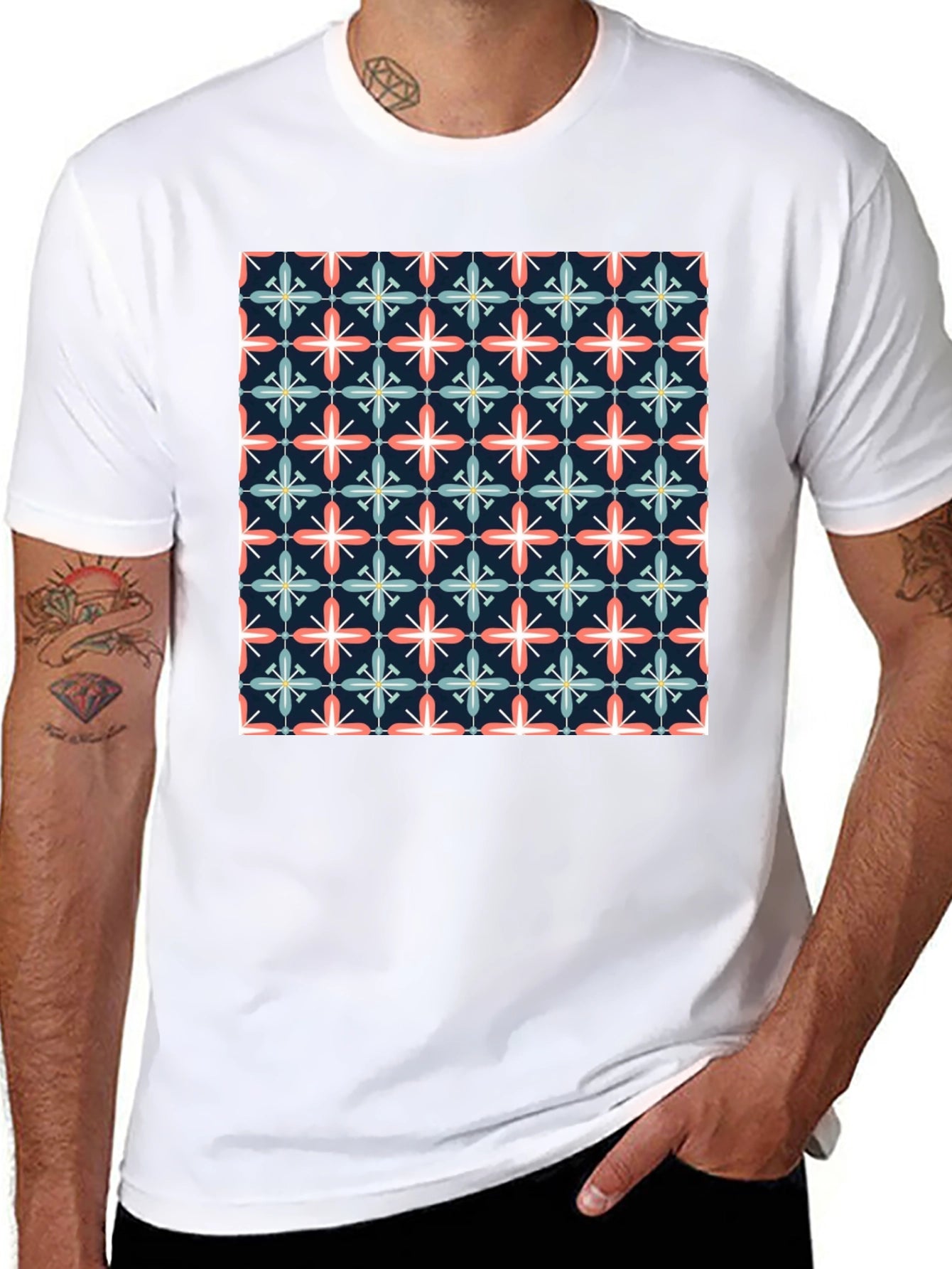 Floral Pattern T-Shirt: Stylish & Unique