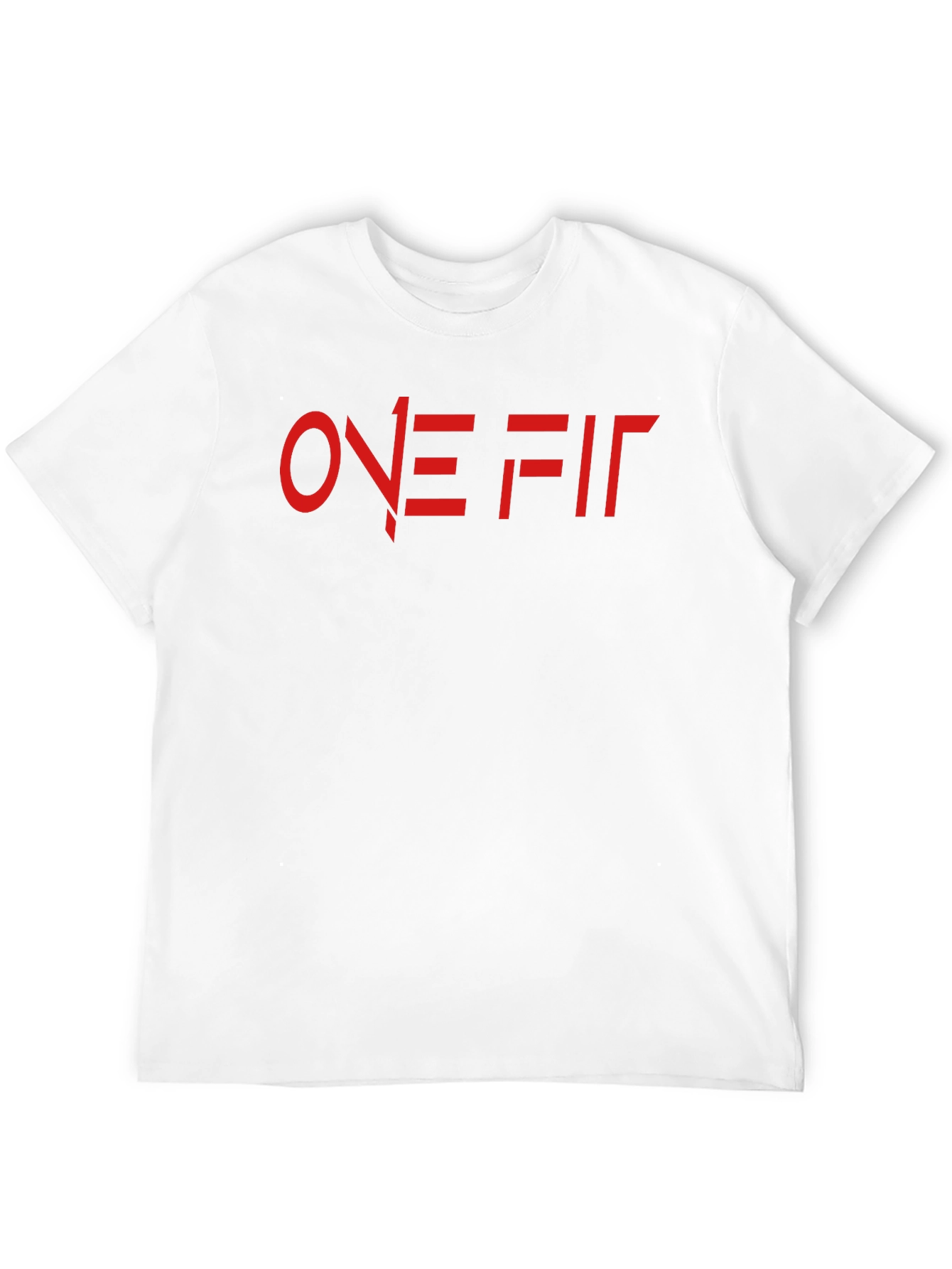 ONE FIT Graphic Tee - Black Cotton Blend