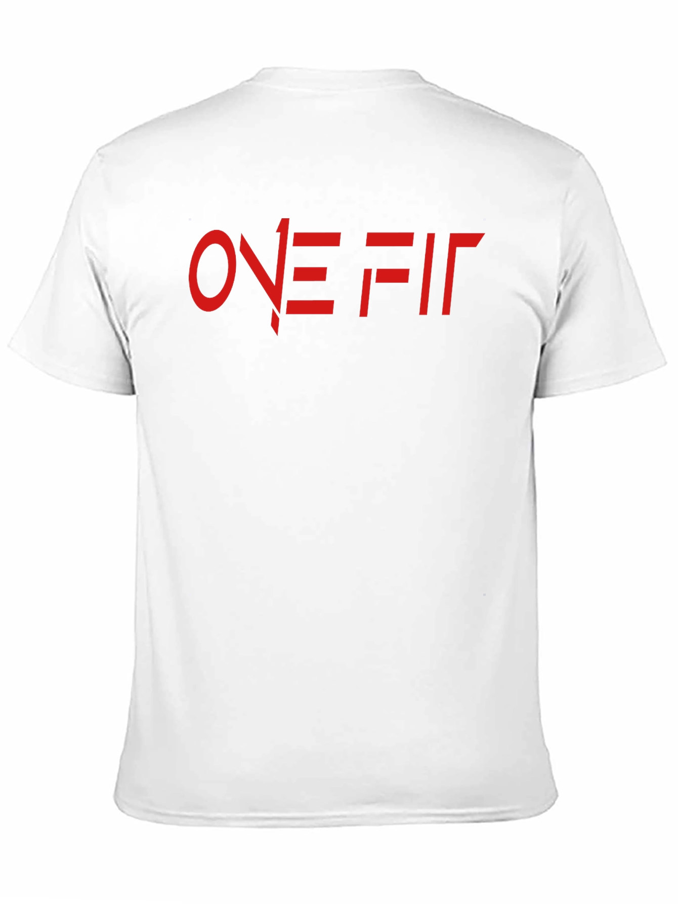 ONE FIT Graphic Tee - Black Cotton Blend