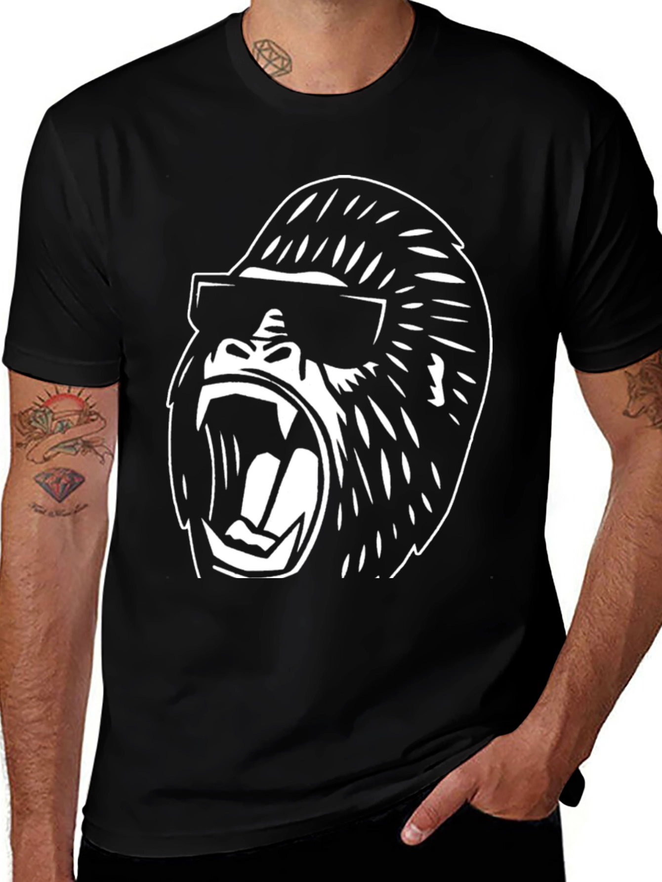 Cool Gorilla Graphic Tee