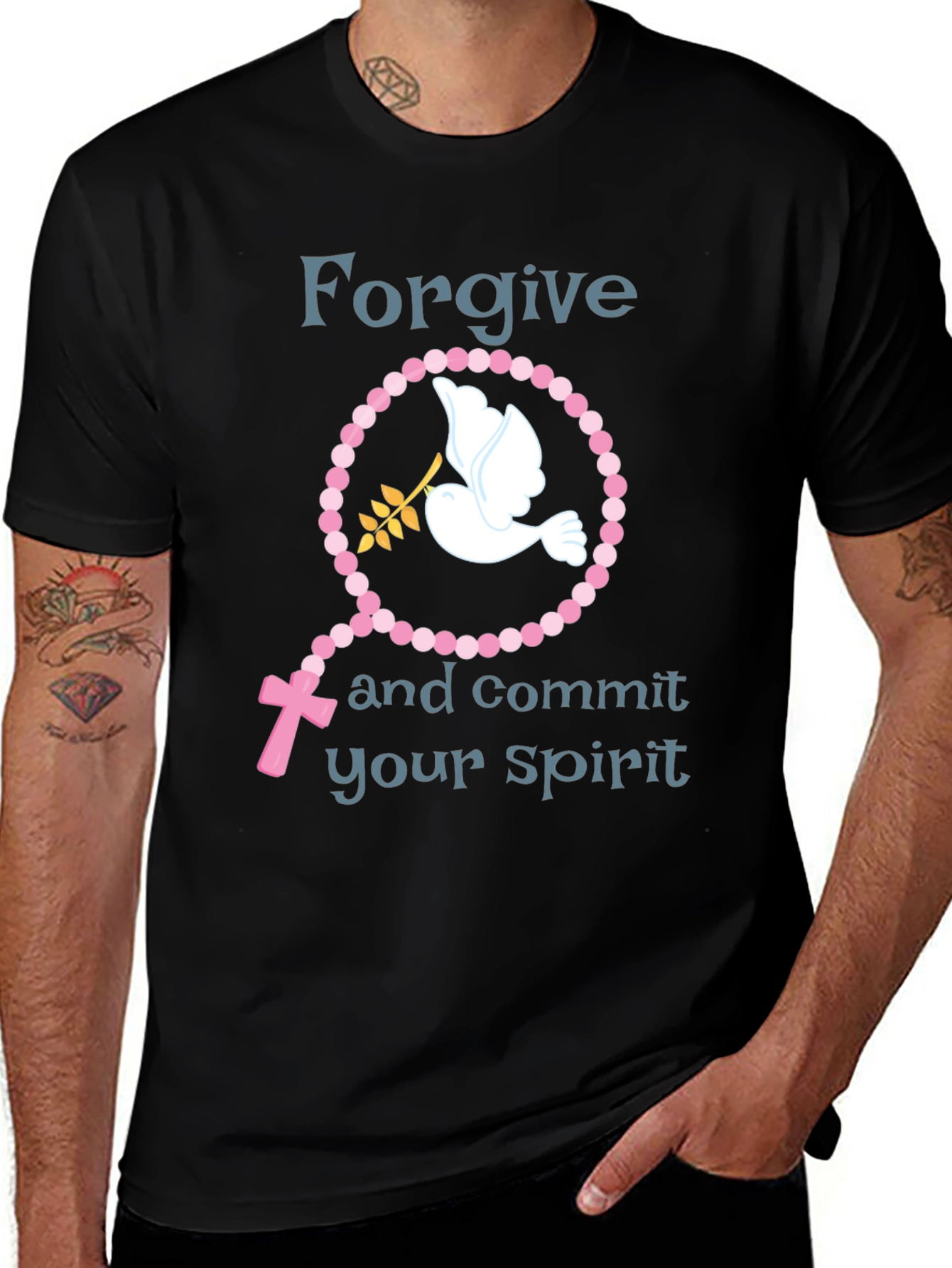 Forgive Dove Graphic T-Shirt