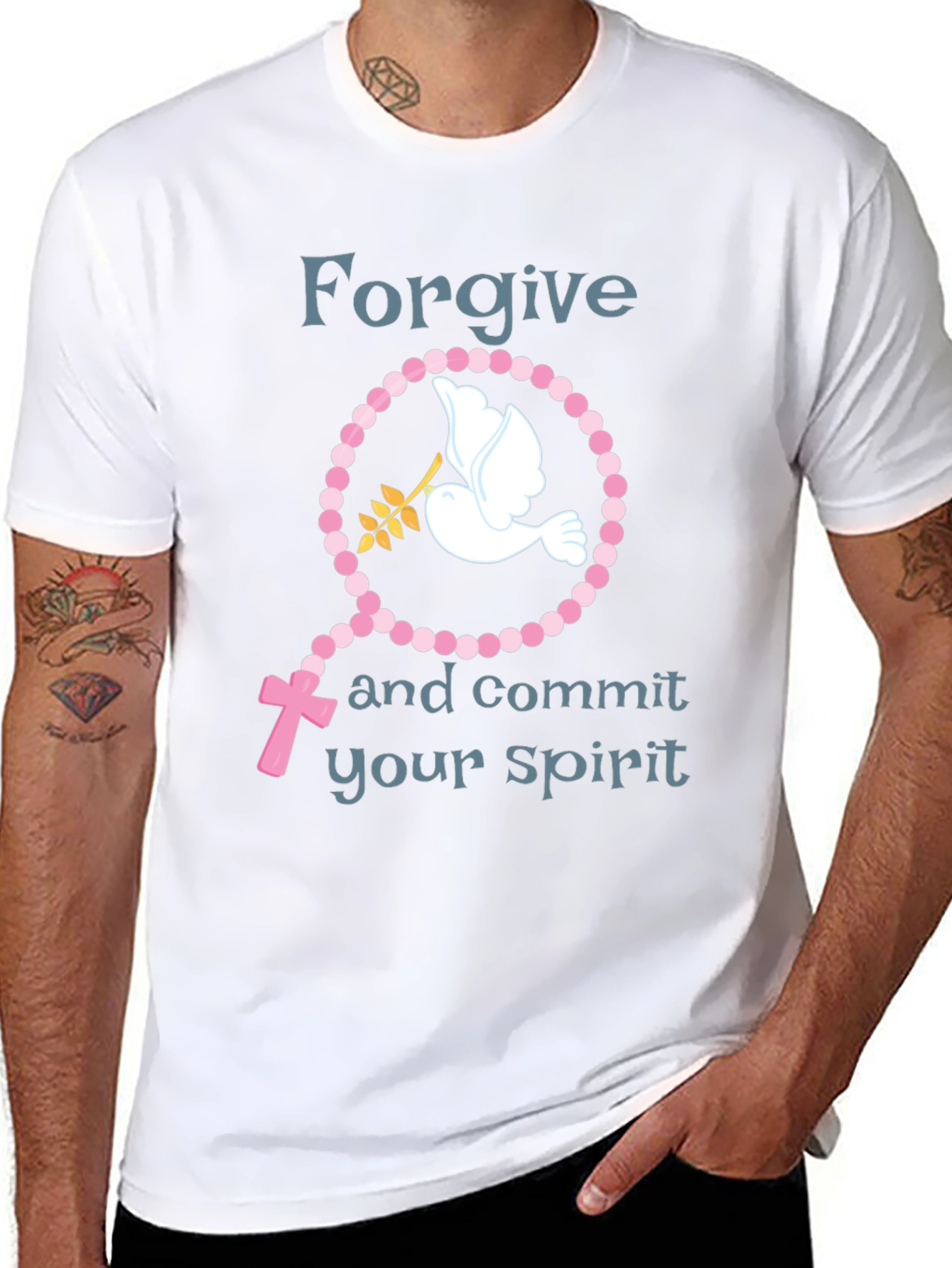 Forgive Dove Graphic T-Shirt