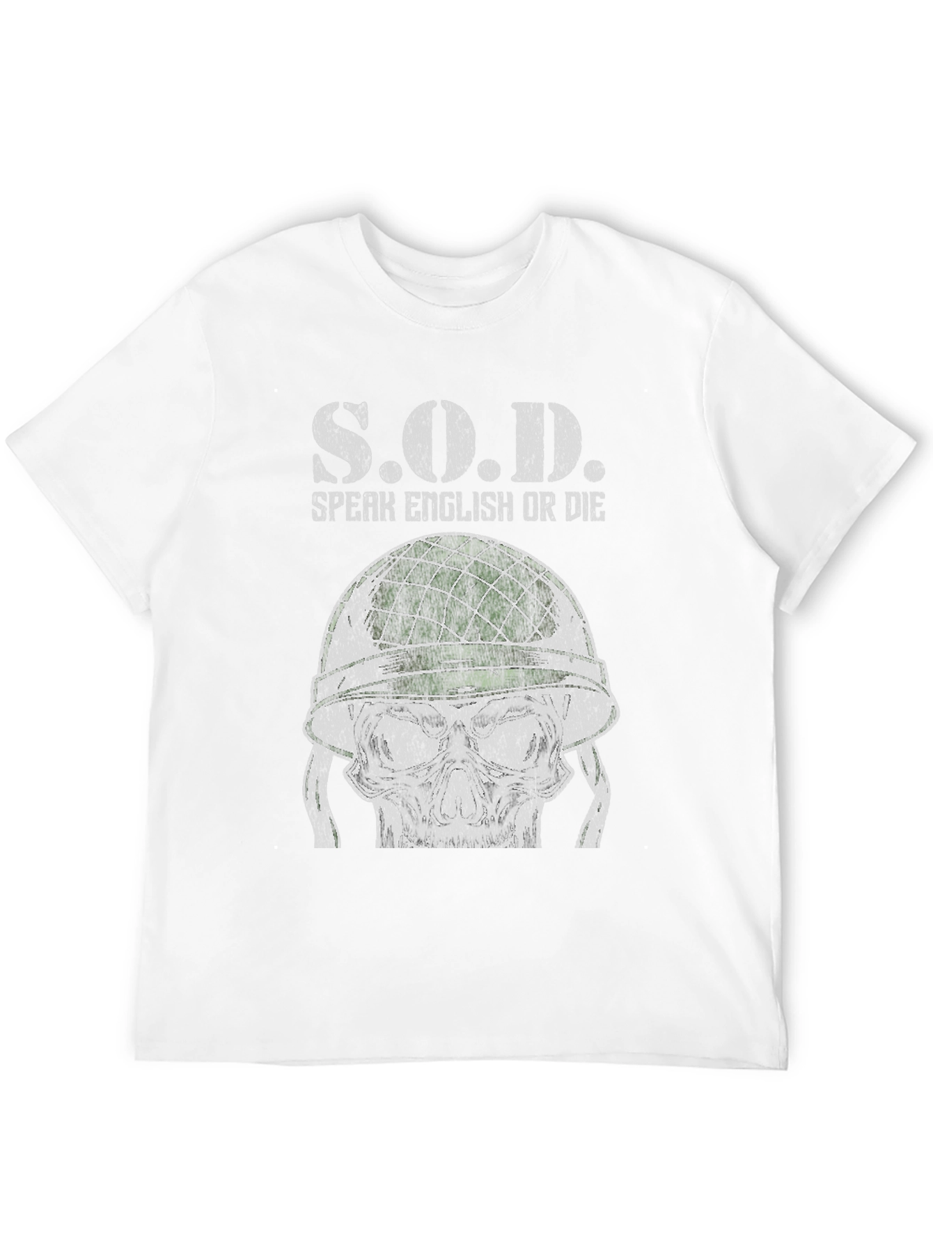 S.O.D. Speak English Or Die Graphic Tee