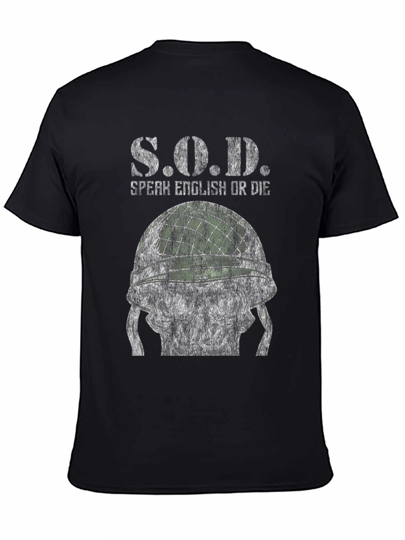 S.O.D. Speak English Or Die Graphic Tee