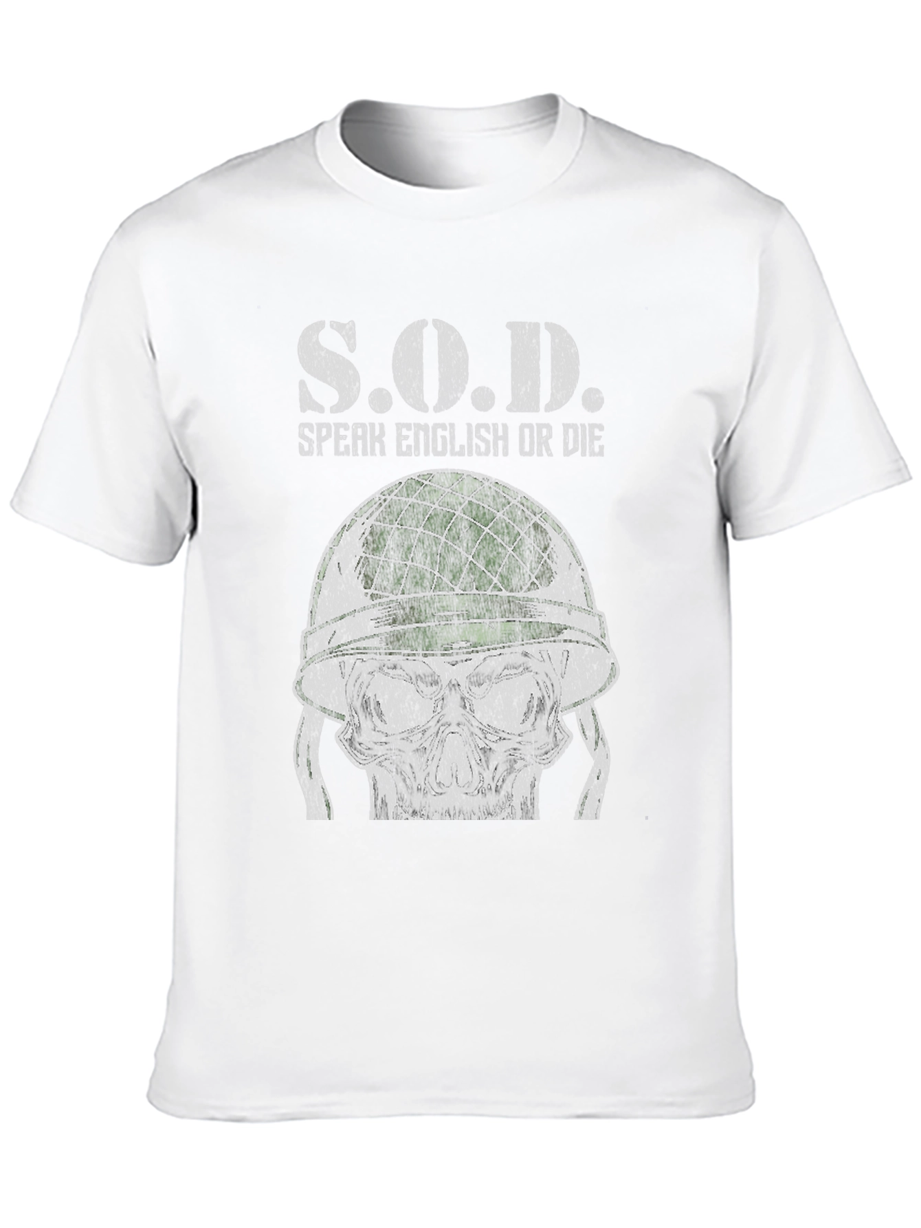 S.O.D. Speak English Or Die Graphic Tee