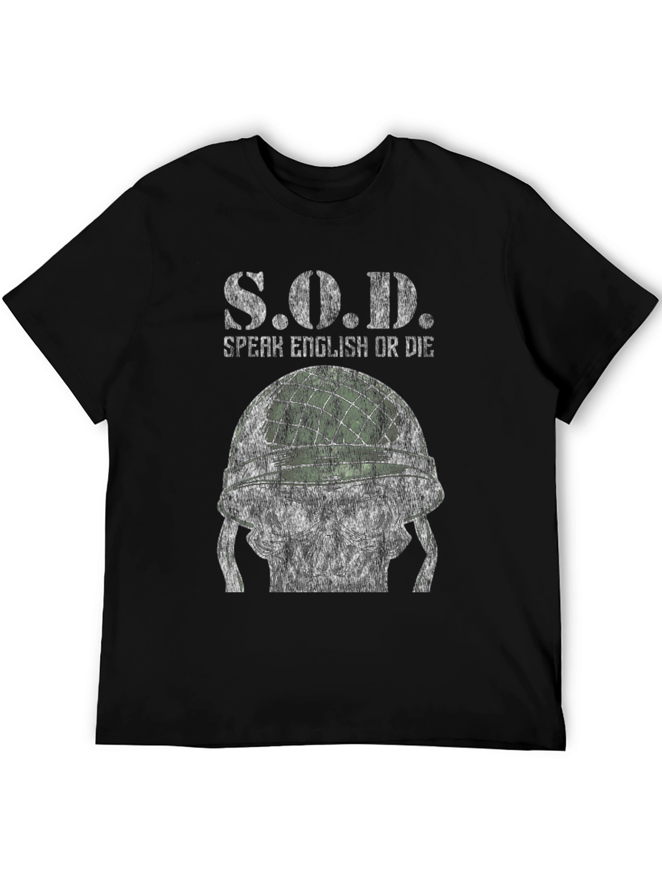 S.O.D. Speak English Or Die Graphic Tee
