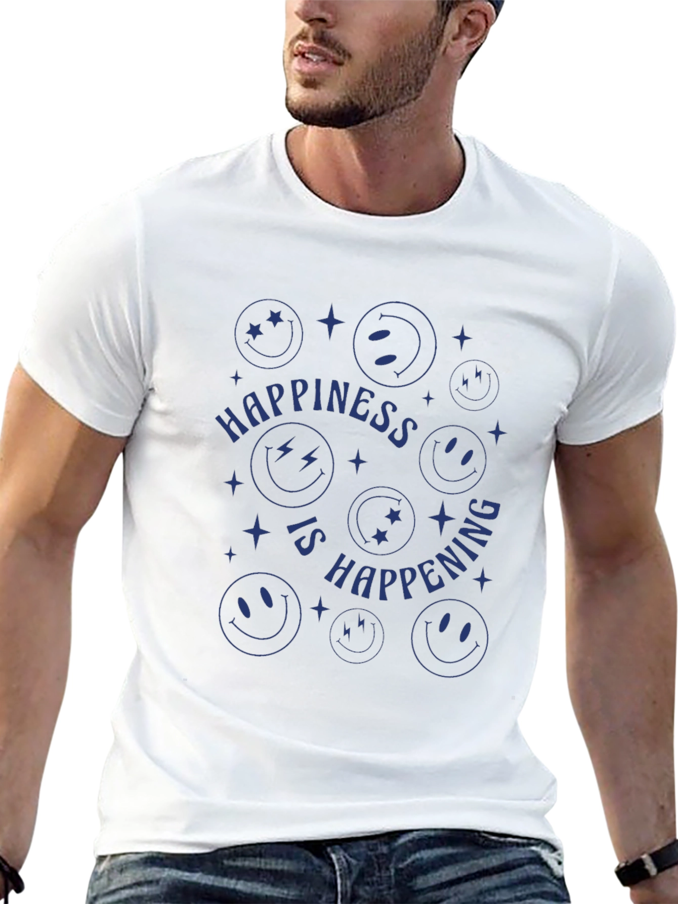 Happiness Happening Graphic Tee