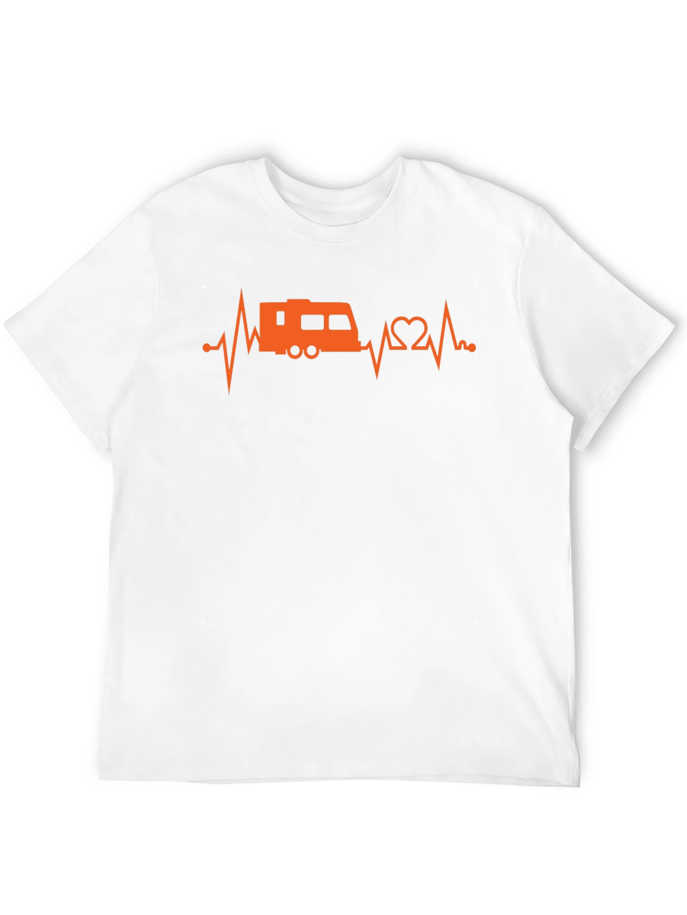 RV Heartbeat T-Shirt - Camping Life