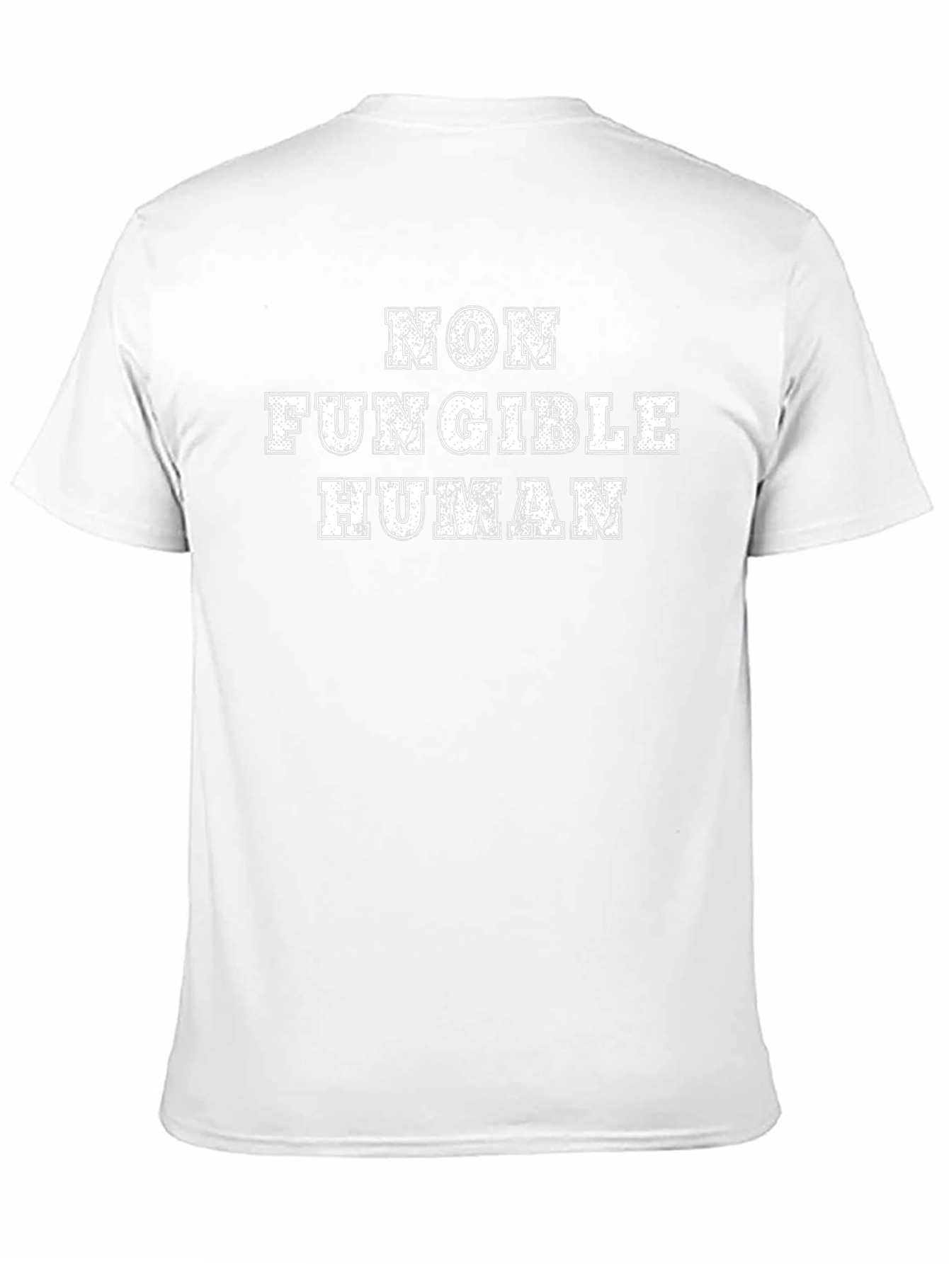 Non Fungible Human Black T-Shirt