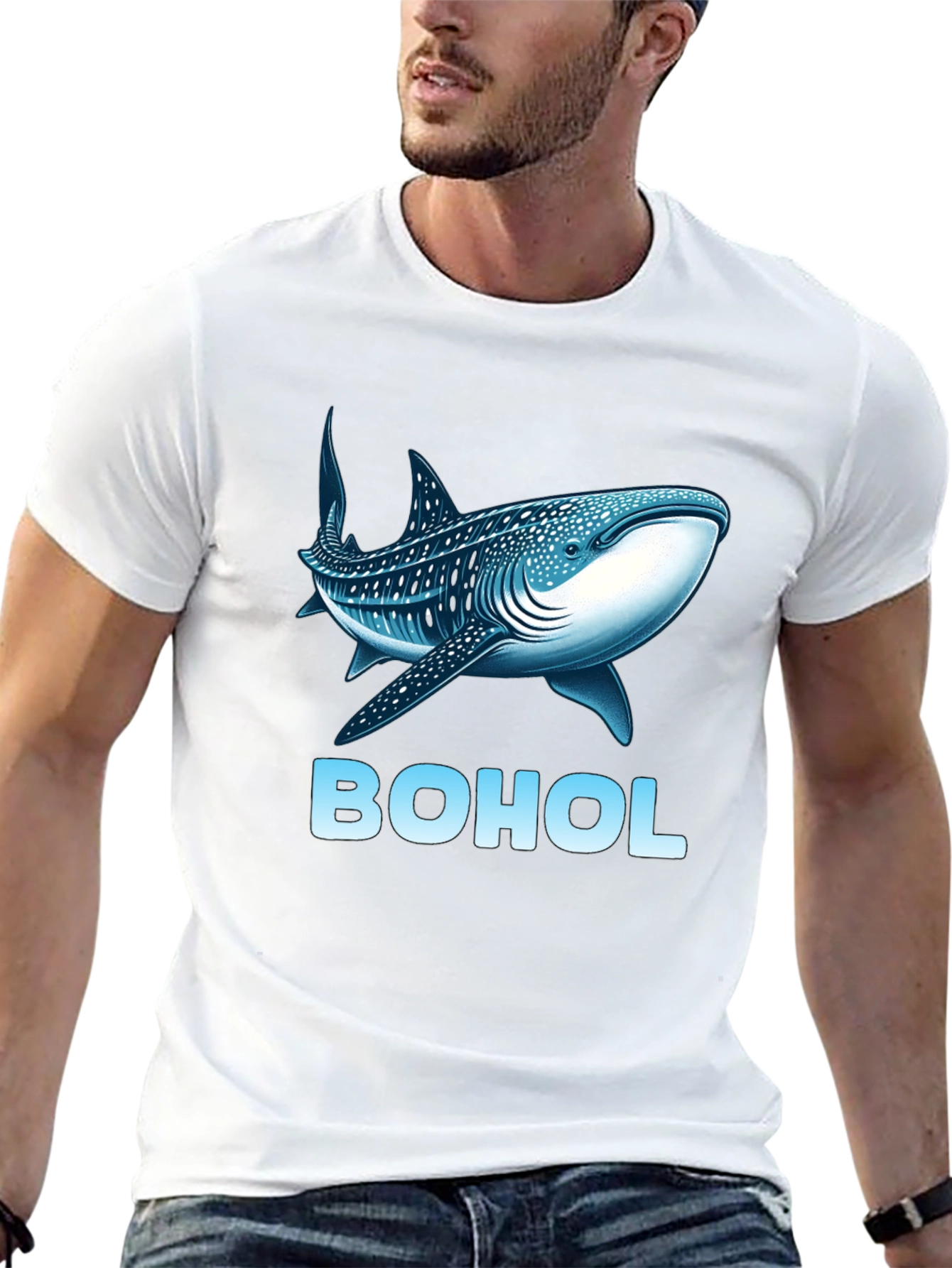 Bohol Whale Shark Mens Graphic Tee