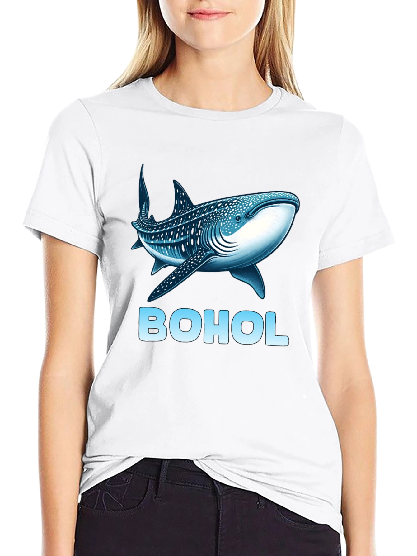 Bohol Whale Shark Mens Graphic Tee