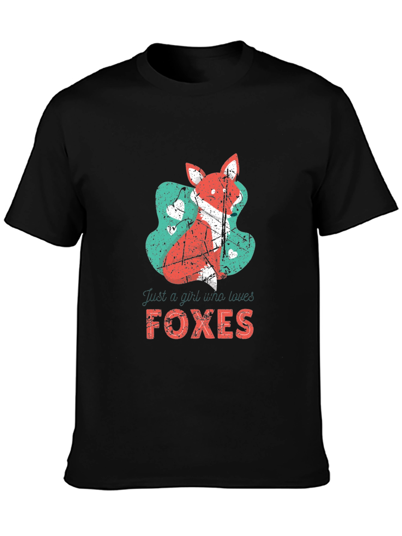 Fox Lover Graphic T-Shirt - Unisex Crew Neck Tee