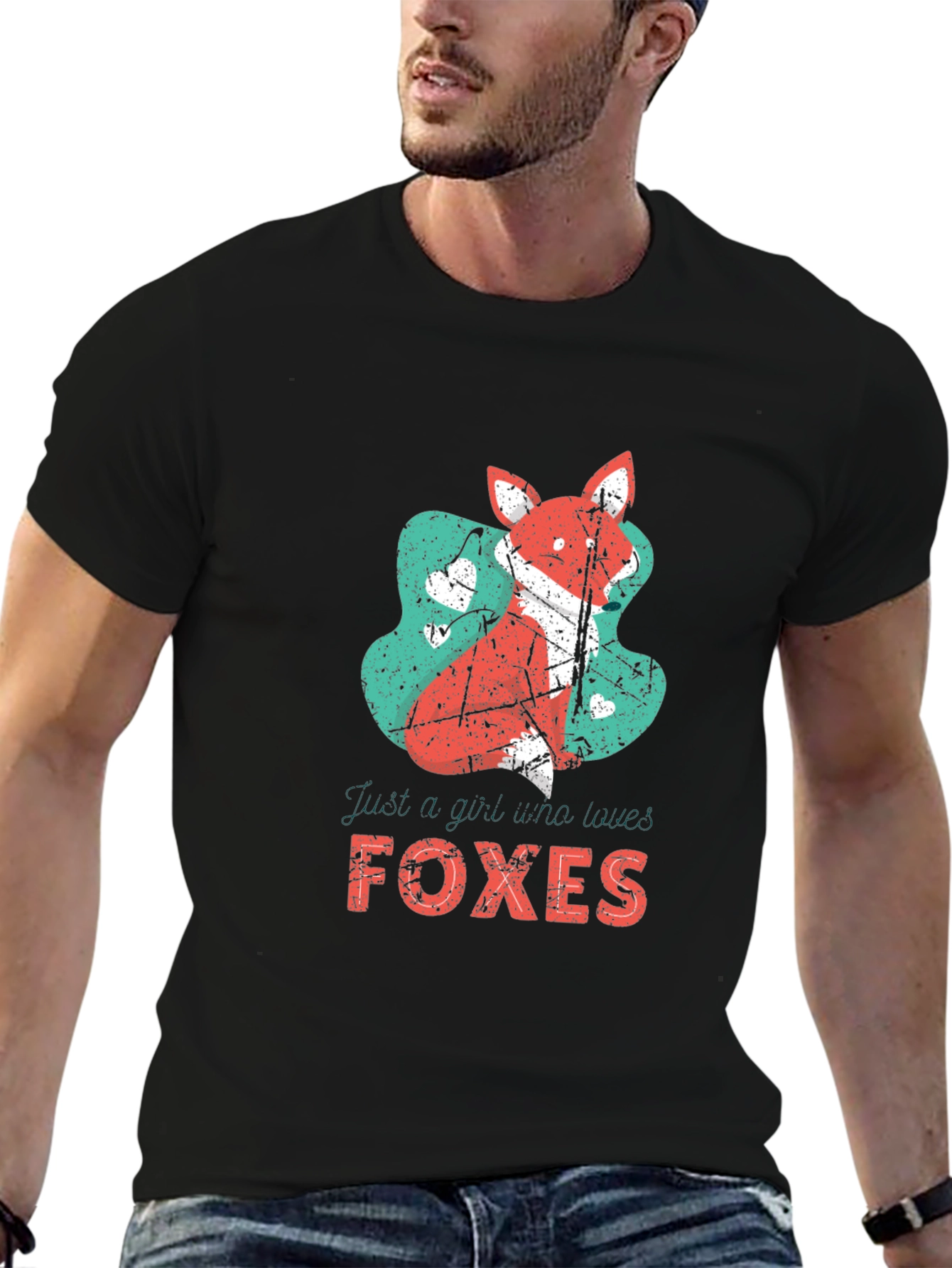 Fox Lover Graphic T-Shirt - Unisex Crew Neck Tee