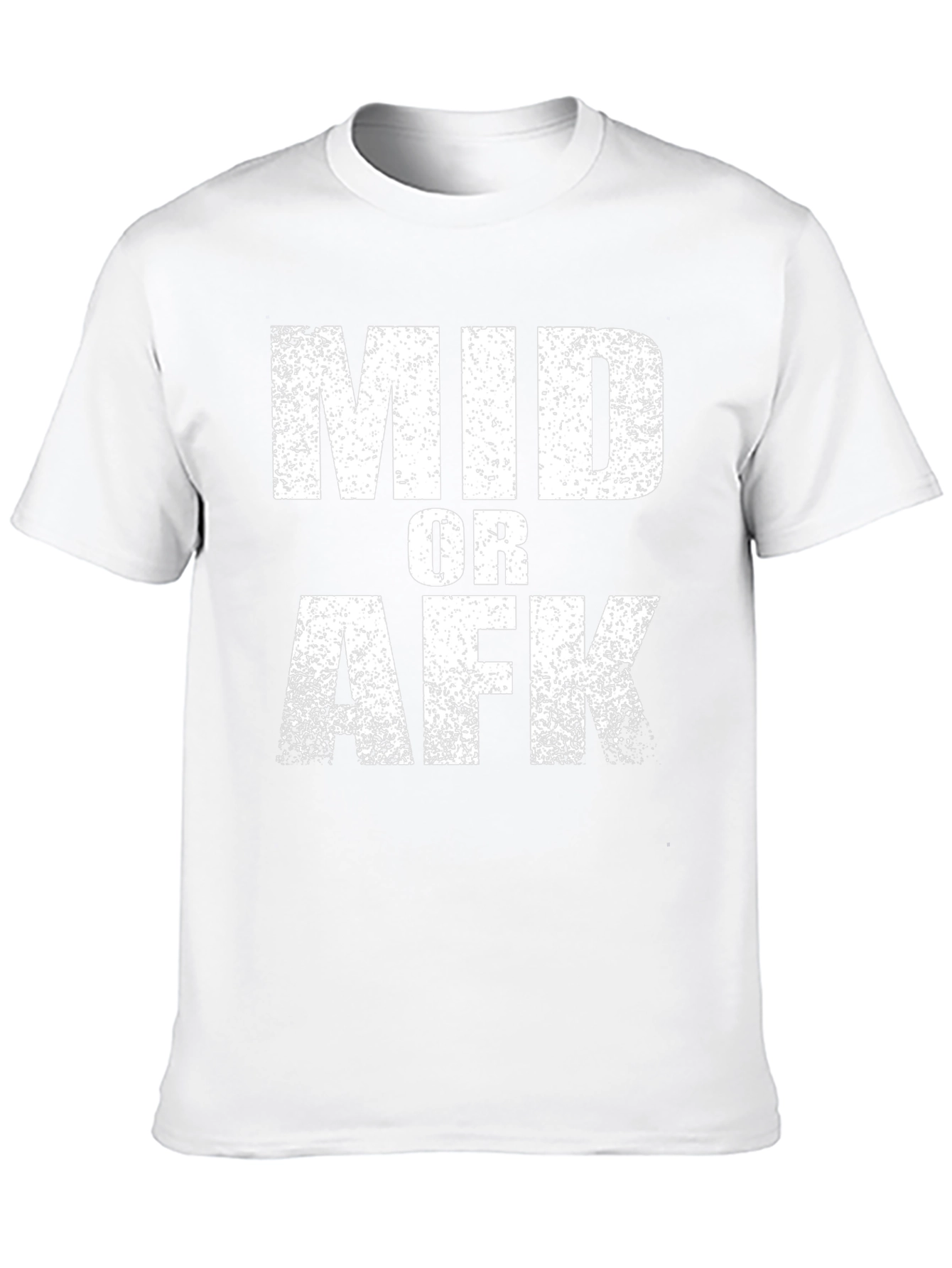 Mid or AFK Graphic T-Shirt